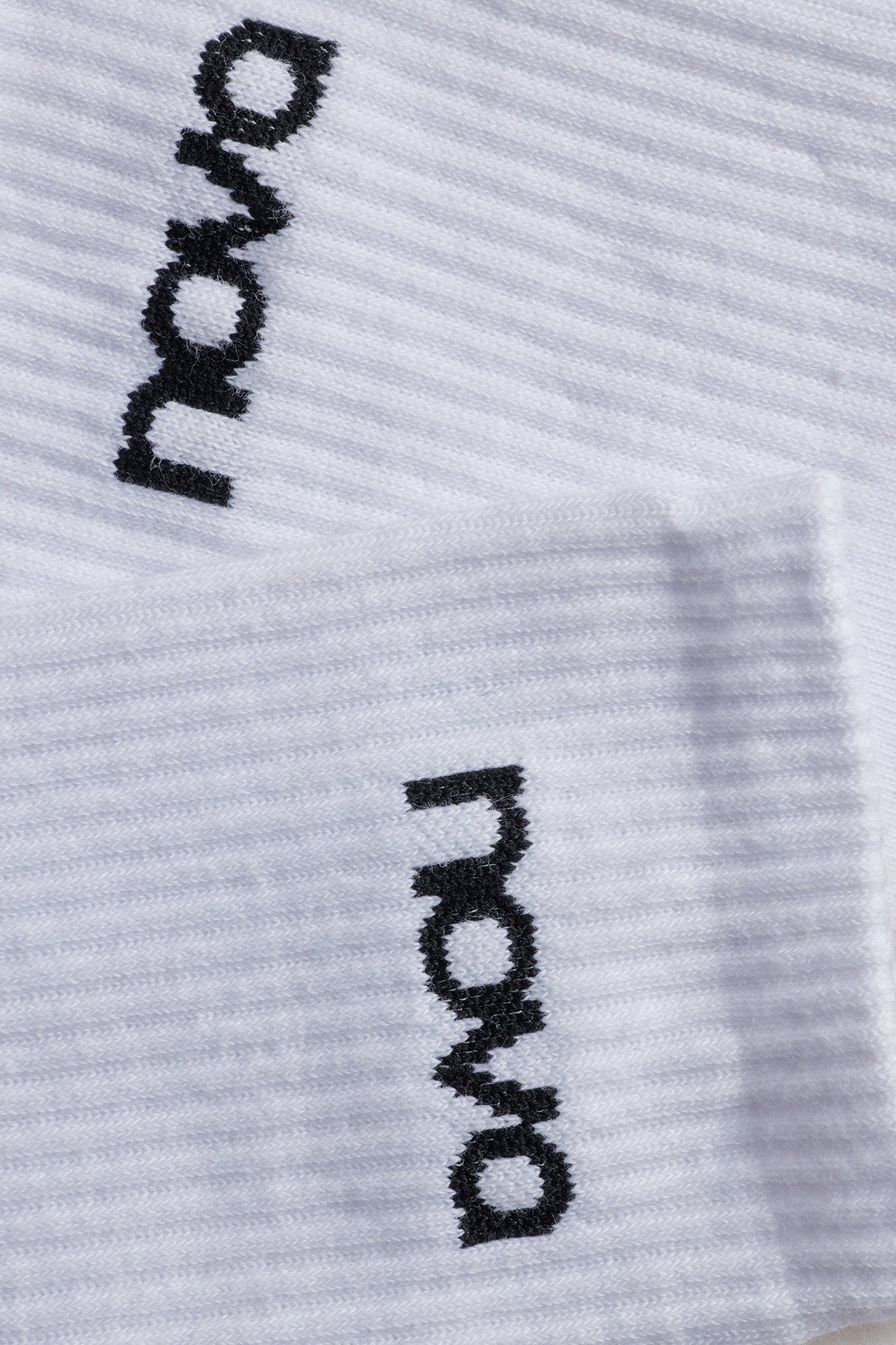Nova Women's 2 Pack Gym Socks - White/Black Fashion Nova