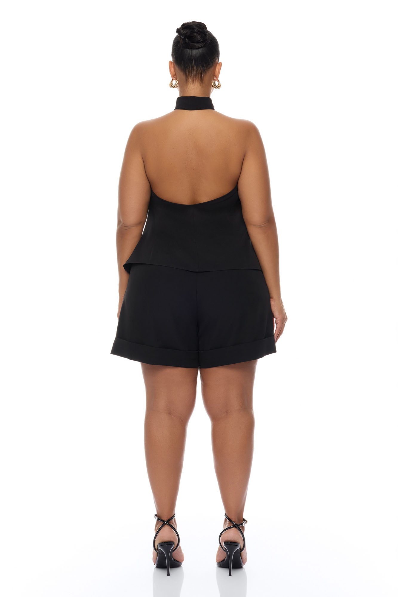 Timeless Touch Short Set - Black