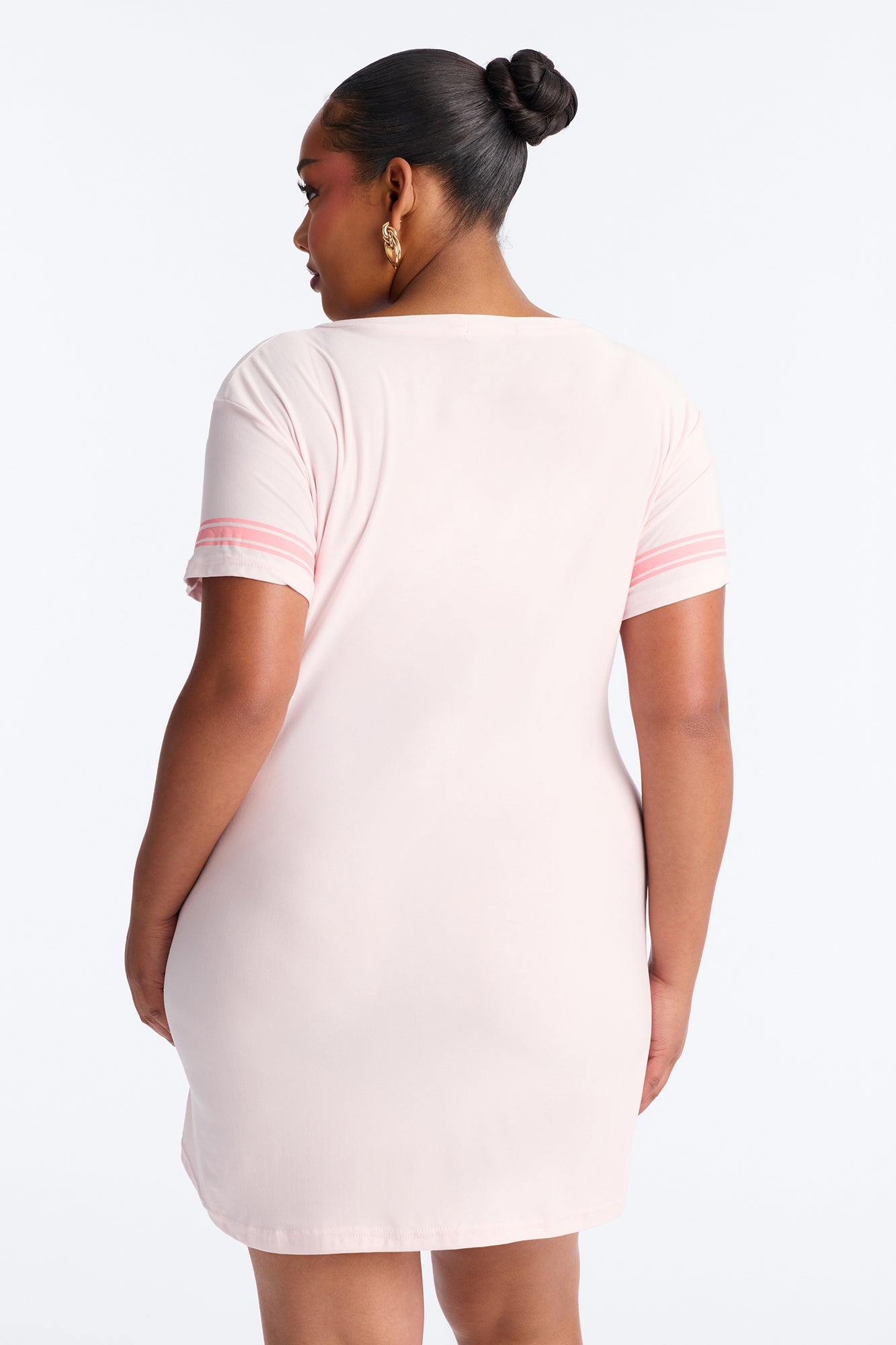Stay Blessed PJ Sleep Shirt - Pink