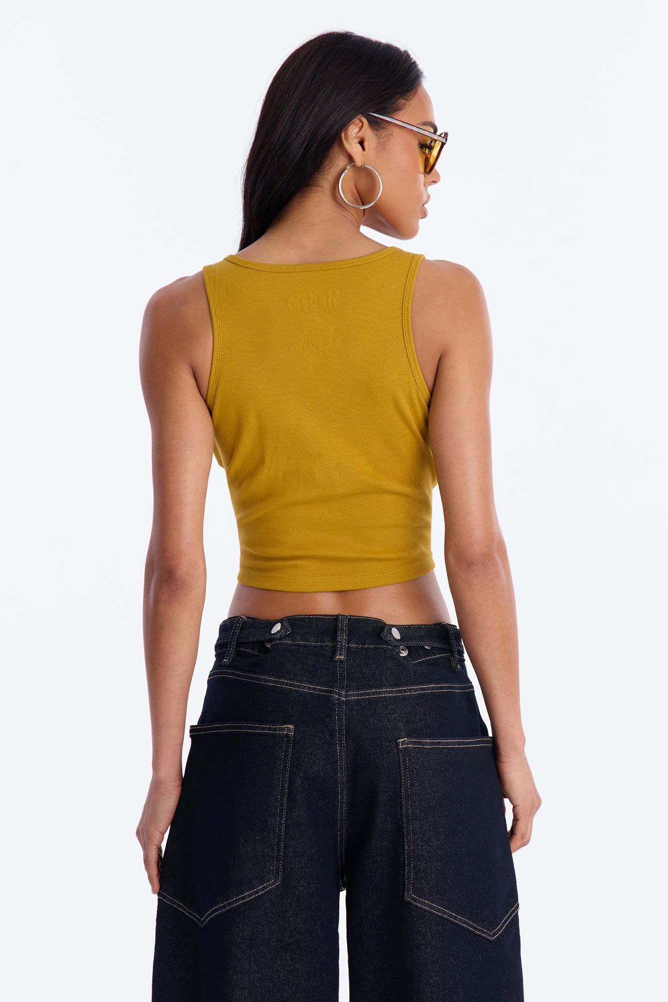 Modelo Collection Tank Top - Mustard
