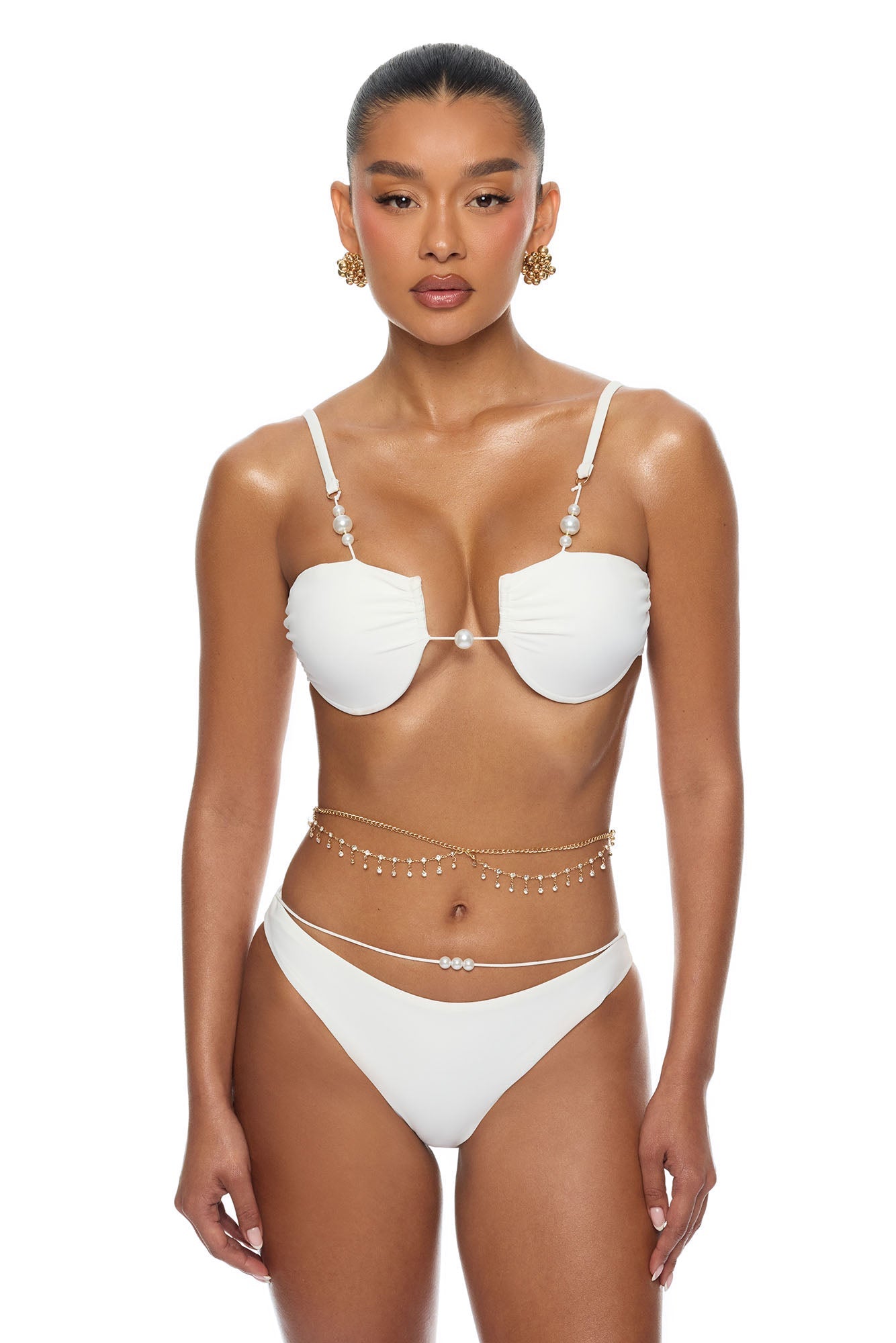 Rainfall Belly Chain - Gold