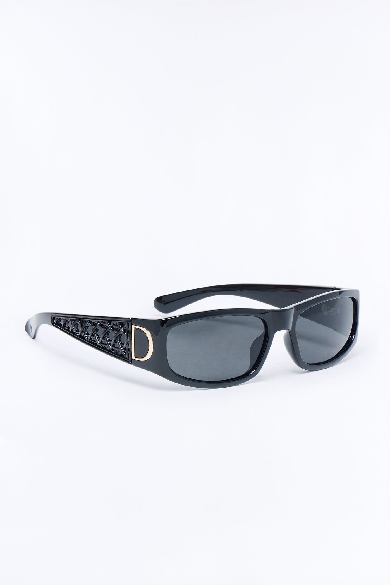 She Is In Control Sunglasses - Black