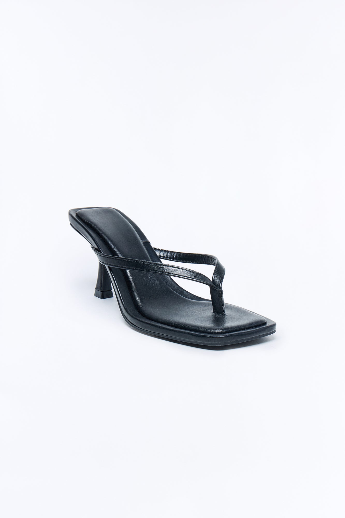 Vida Thong Heels - Black