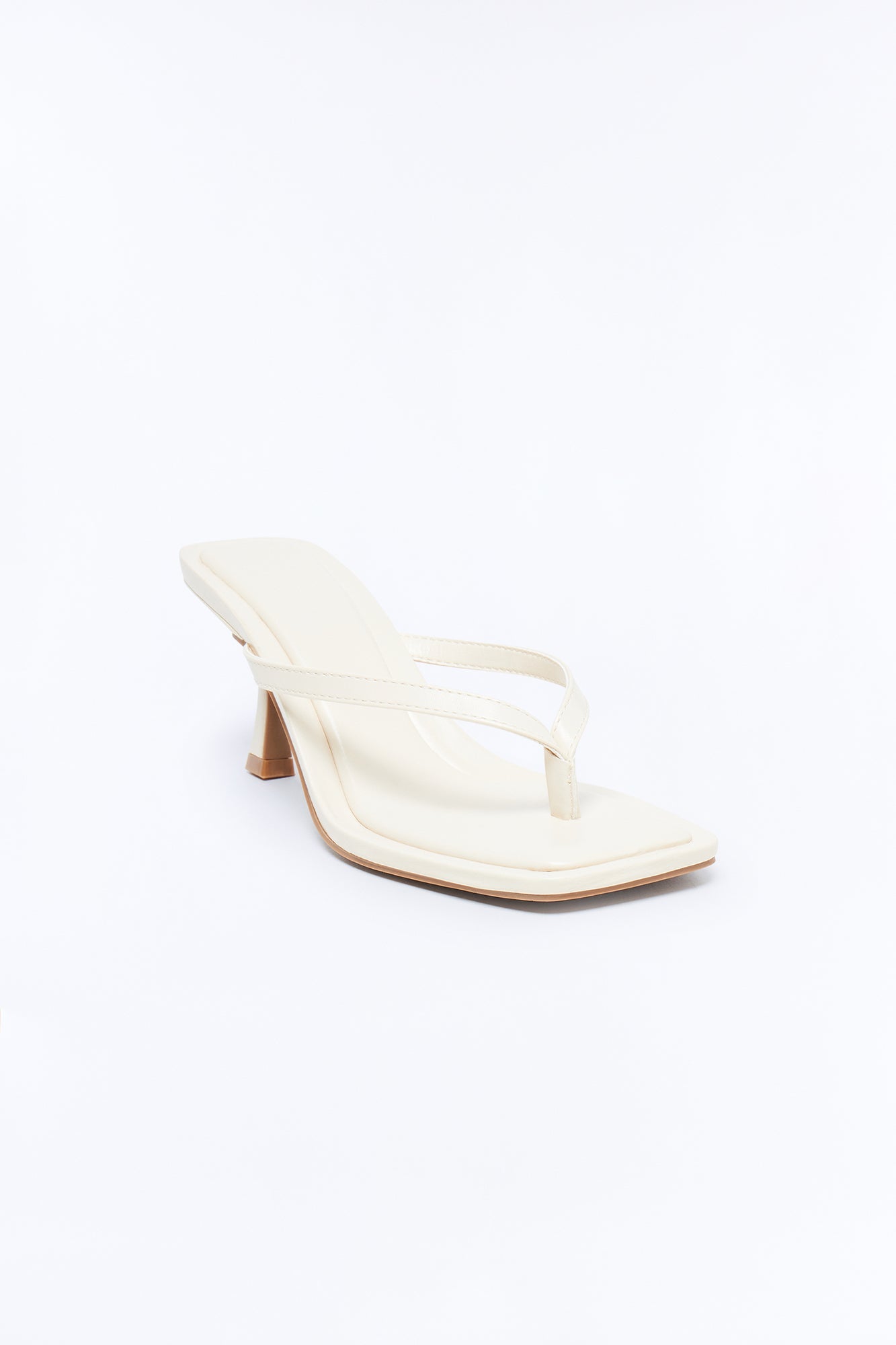Vida Thong Heels - Ivory