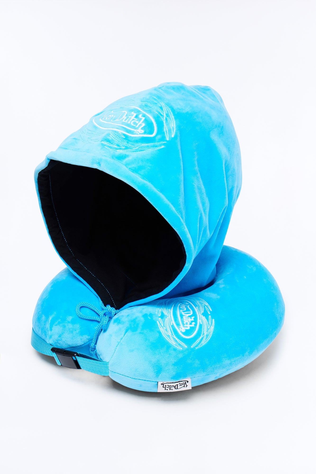 Von Dutch International Traveler Neck Pillow - Blue