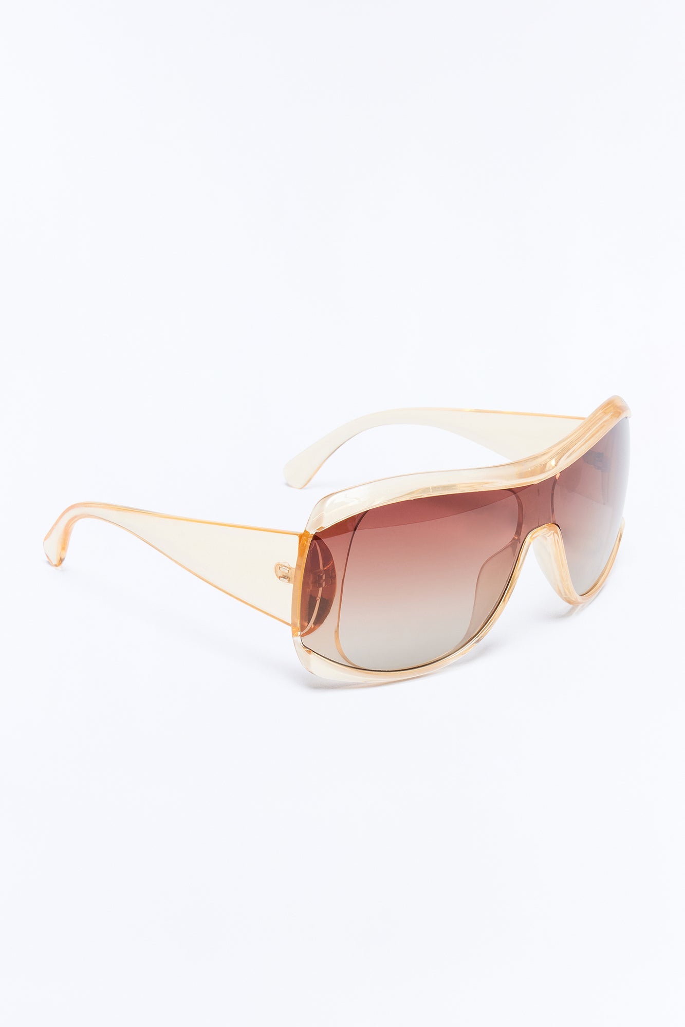 Can't Stay Long Sunglasses - Nude