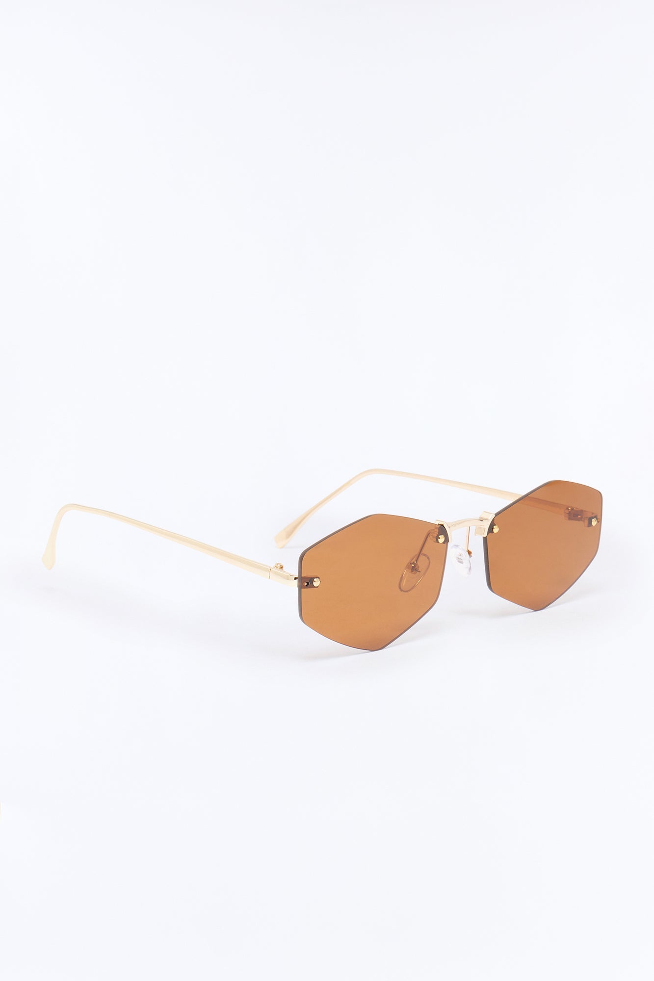 Sunset Send Off Sunglasses - Brown