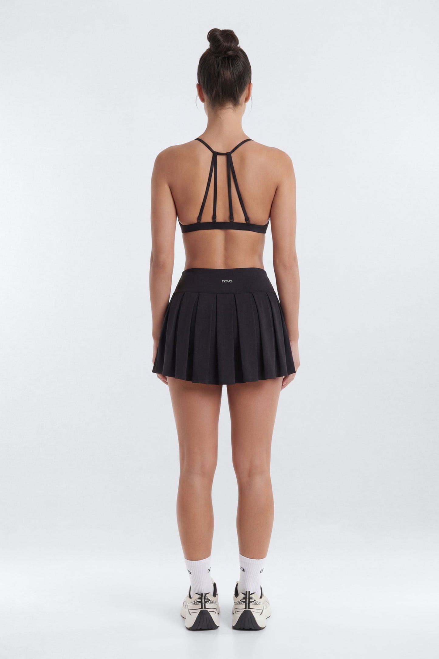 ProStretch™ Pleated Mini Skort - Black Fashion Nova
