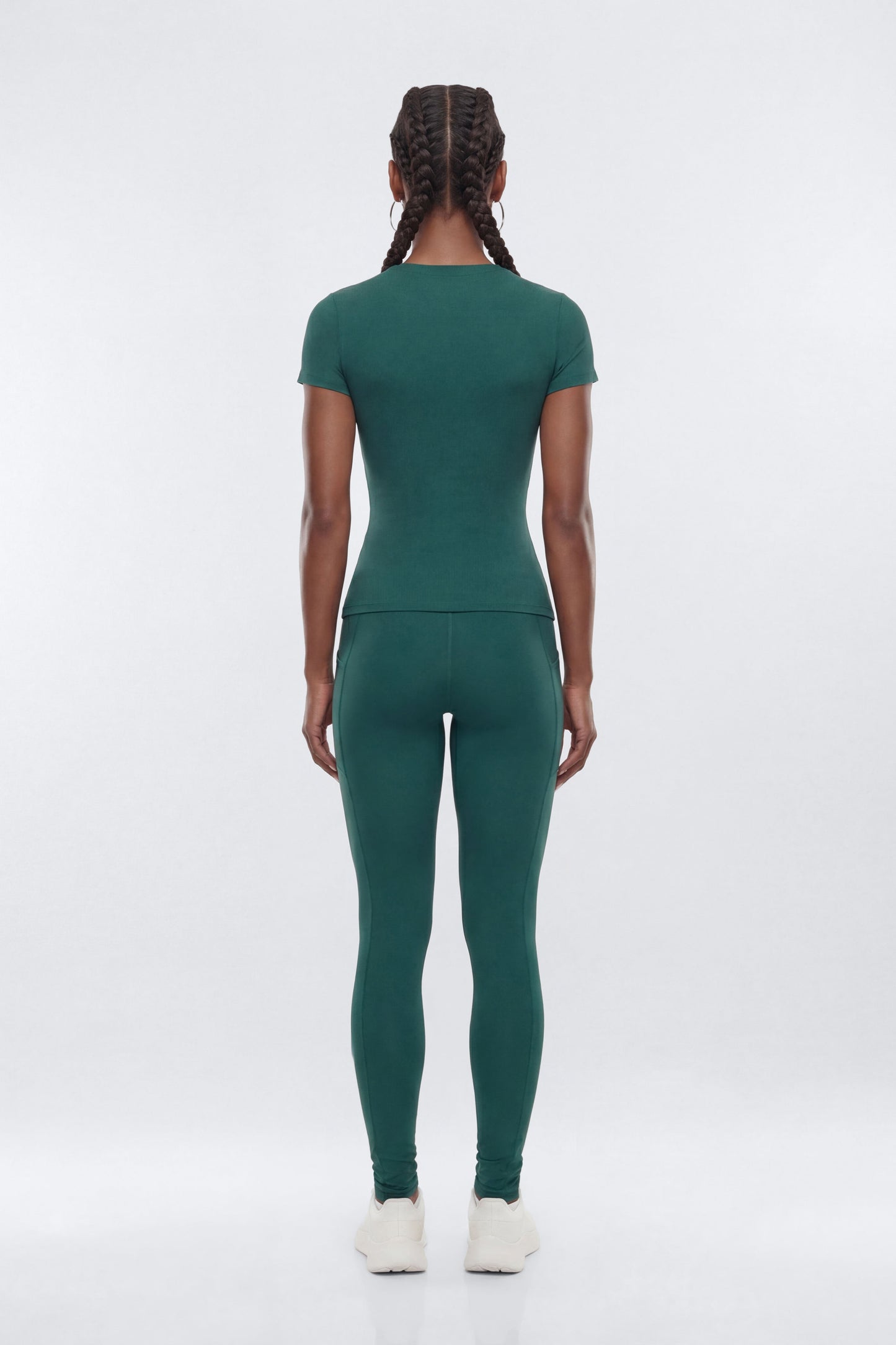 ProStretch™ Short Sleeve Sports Top - Green Fashion Nova