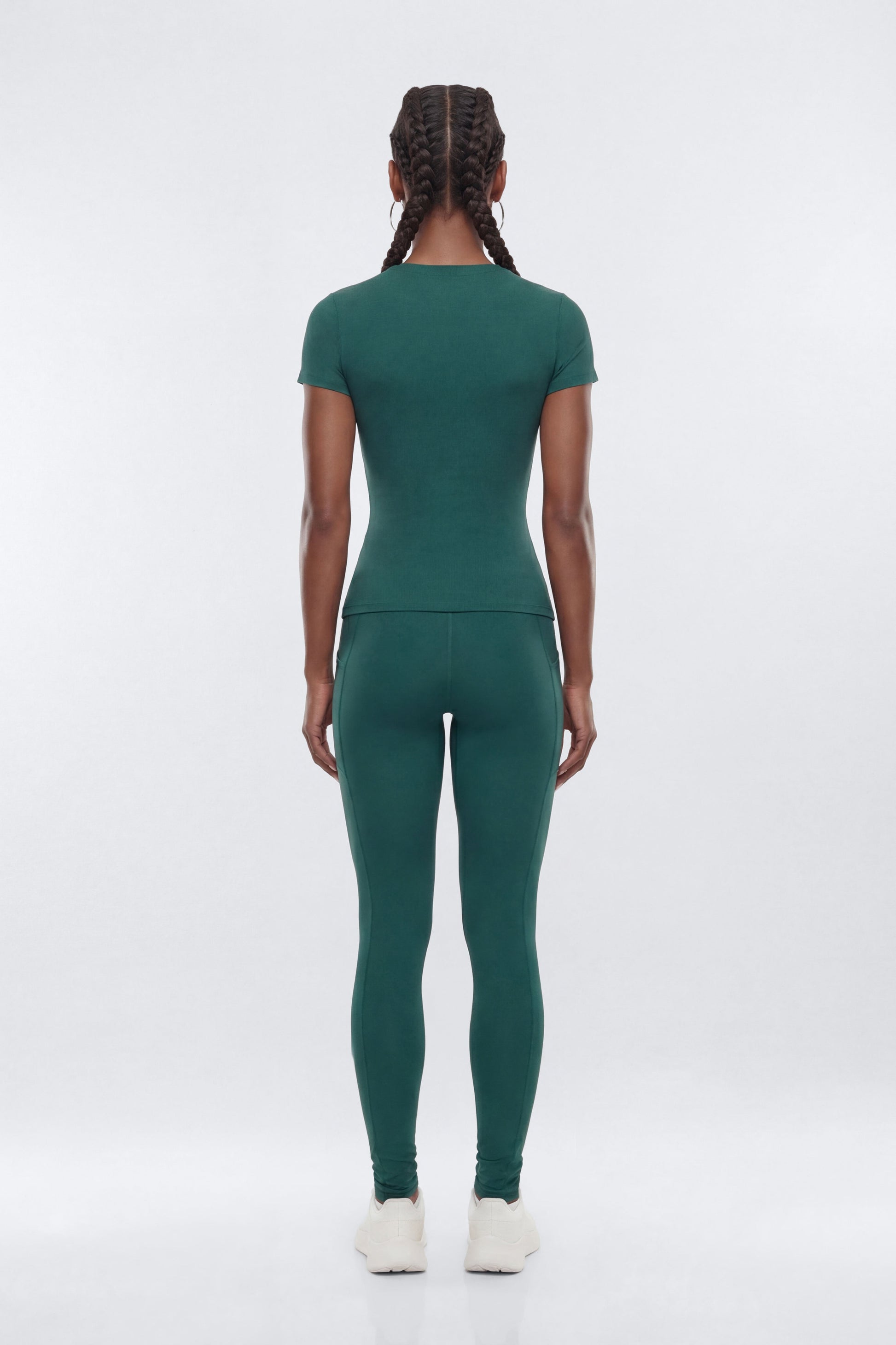 ProStretch™ Short Sleeve Sports Top - Green Fashion Nova