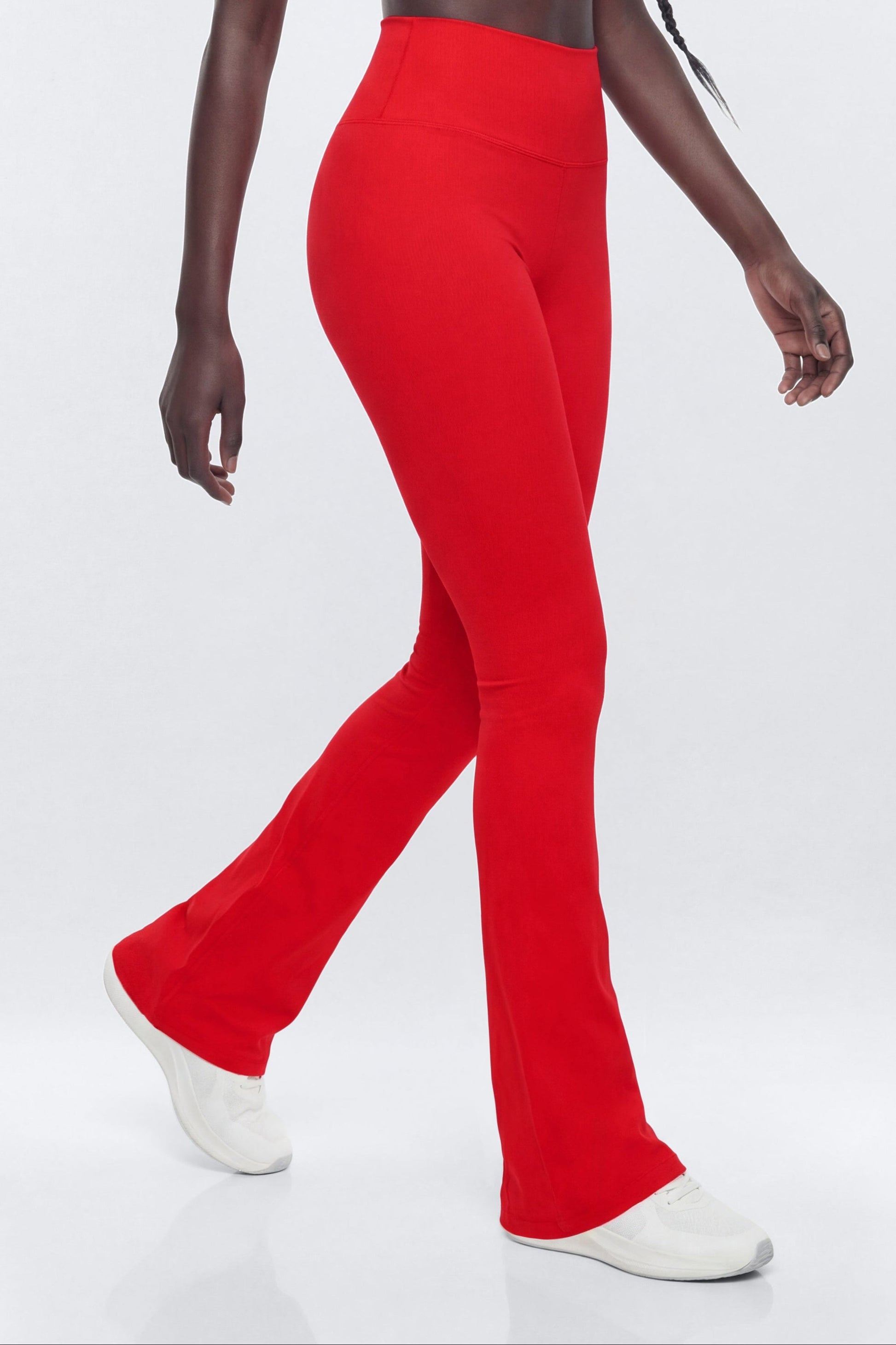 SeamlessLift™ 32″ High Rise Flare Legging - Red Fashion Nova