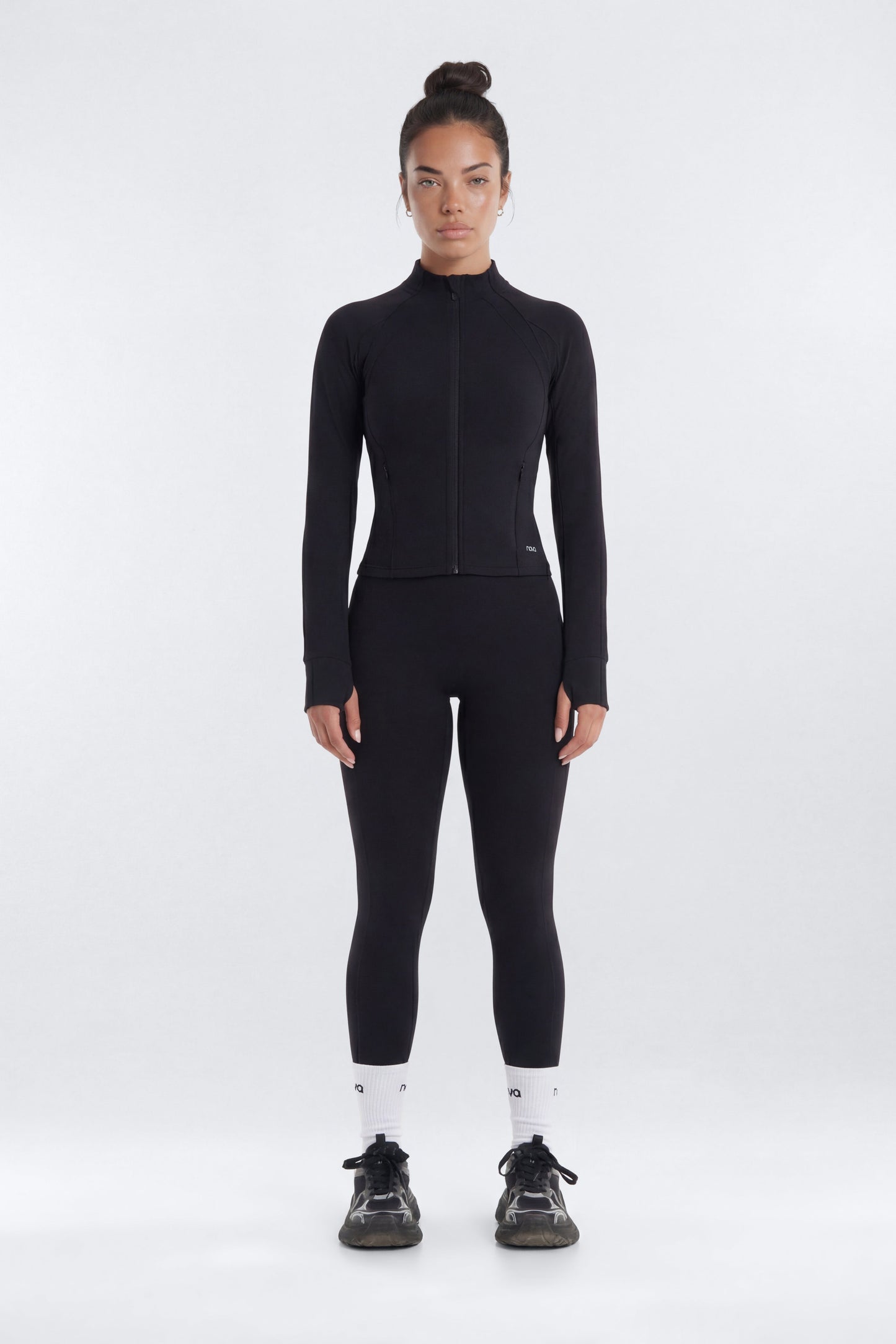 ProStretch™ 28″ High Rise Pocket Legging - Black Fashion Nova