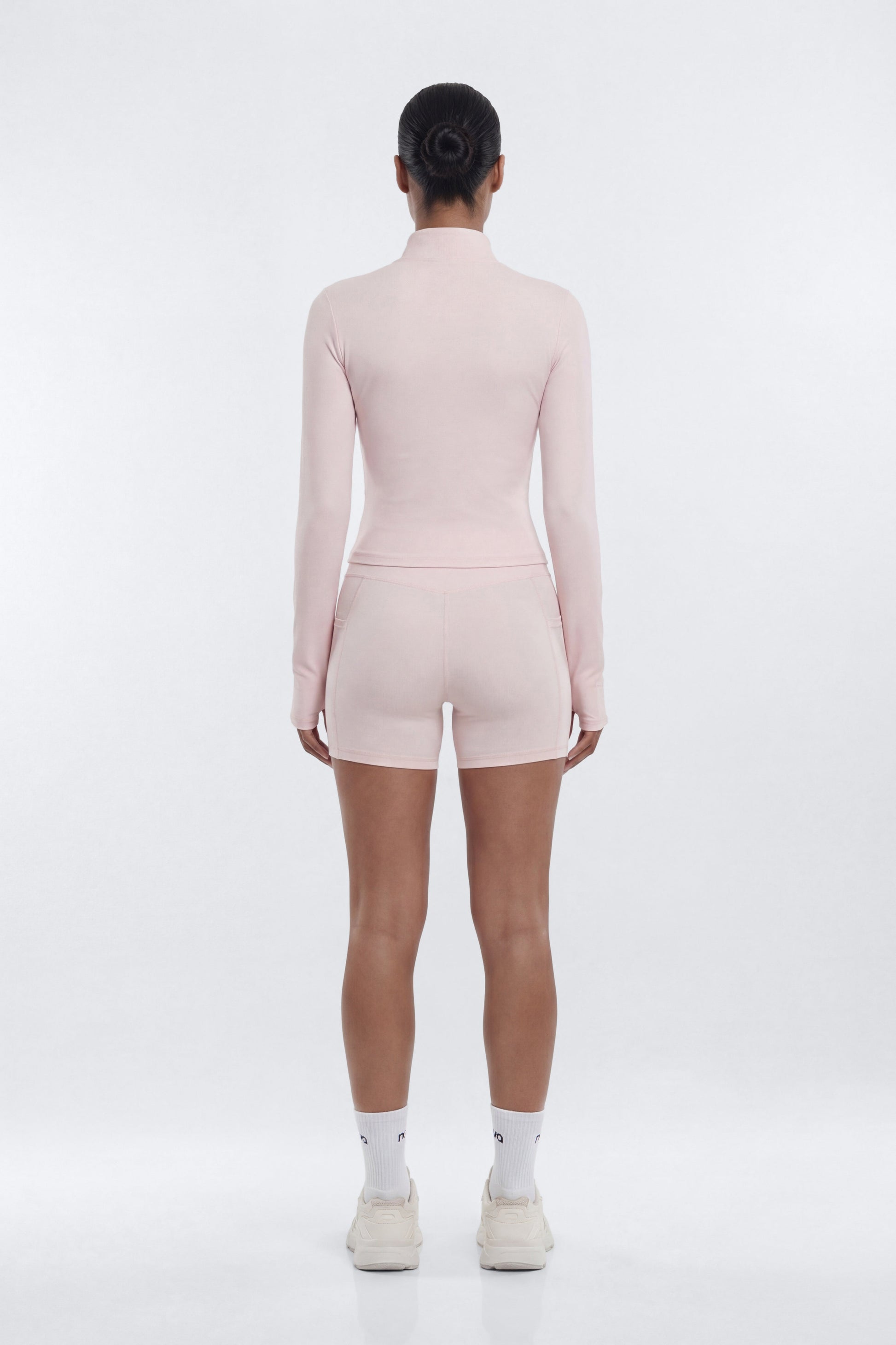 CloudForm™ Long Sleeve Full Zip Jacket - Pink Fashion Nova