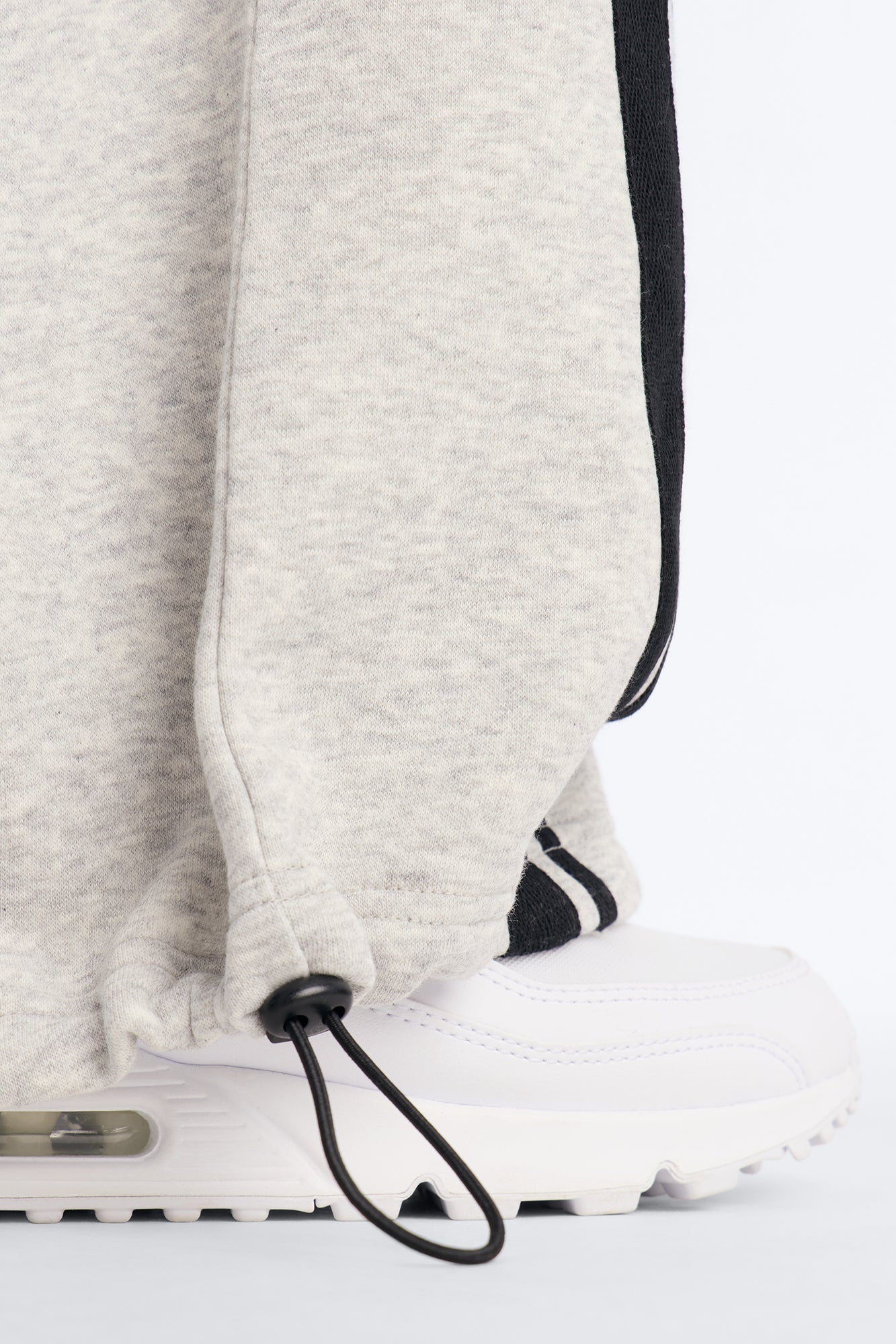 Jorden Fleece Wide Leg Lounge Pant - Heather Grey