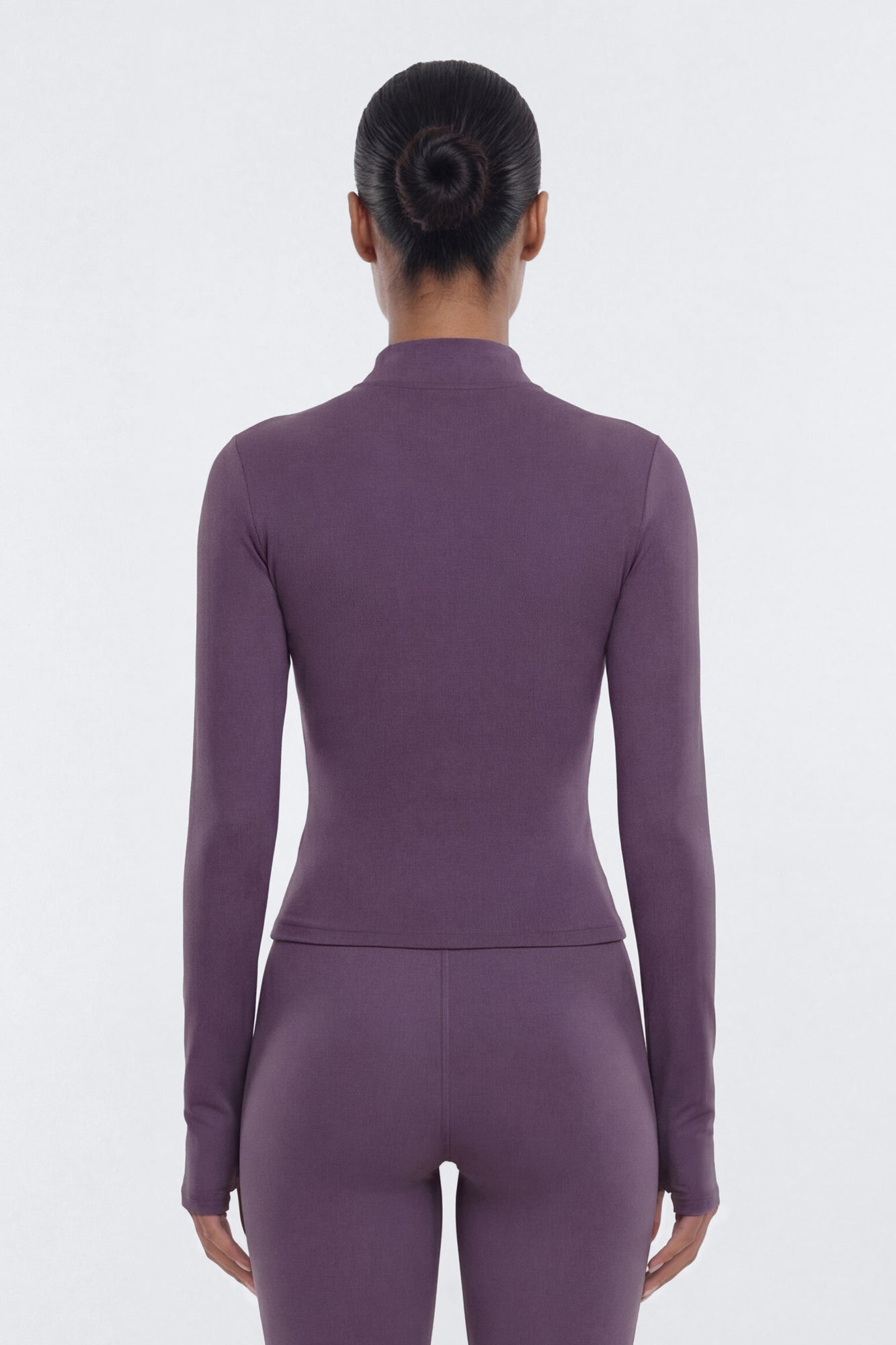 CloudForm™ Long Sleeve Full Zip Jacket - Iris Fashion Nova