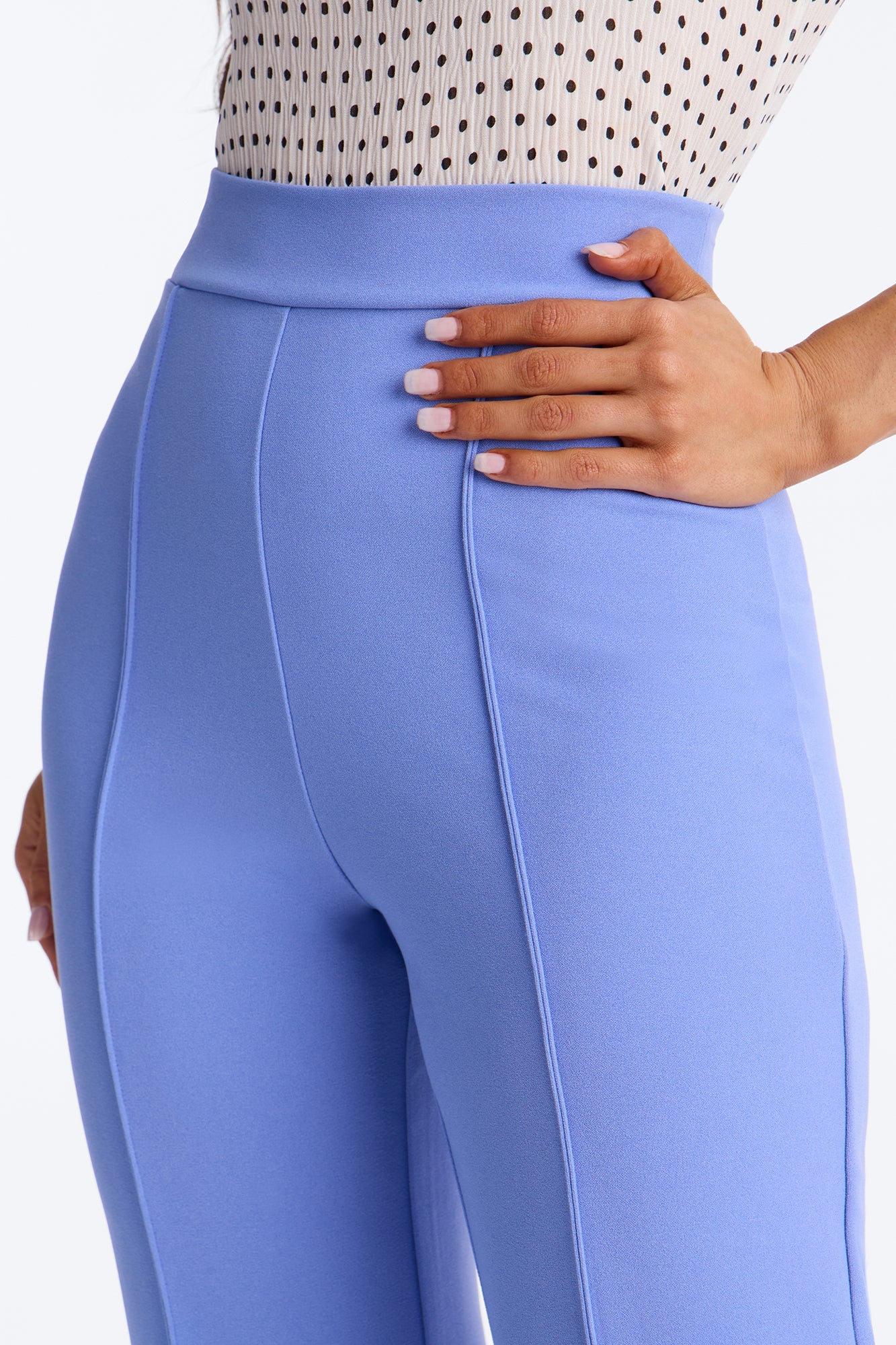 Tall Victoria High Waisted Dress Pants - Periwinkle