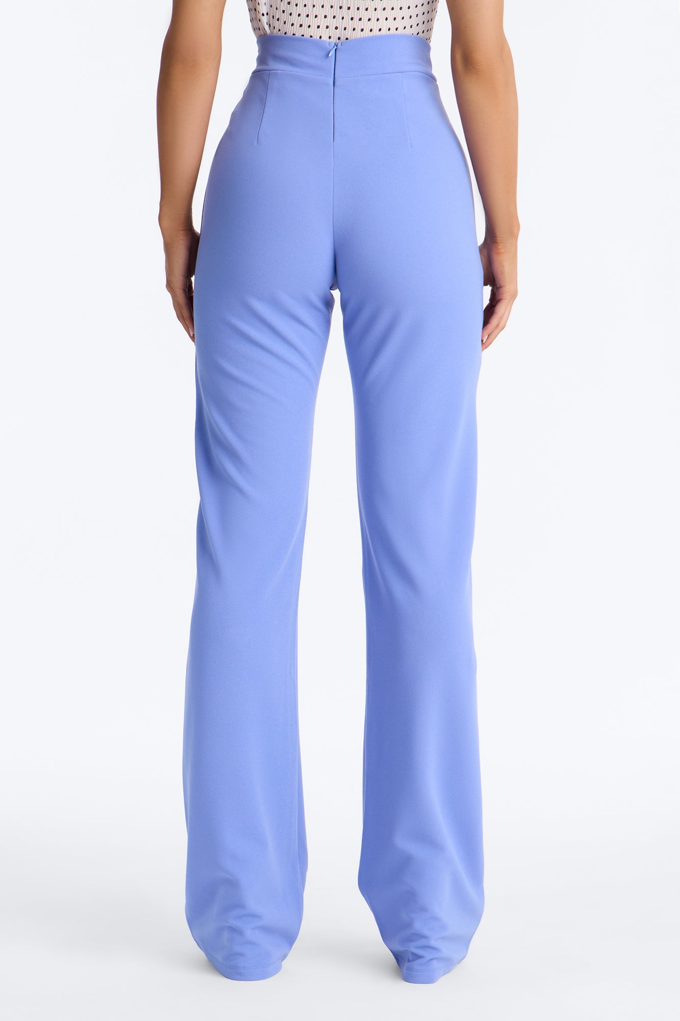Tall Victoria High Waisted Dress Pants - Periwinkle