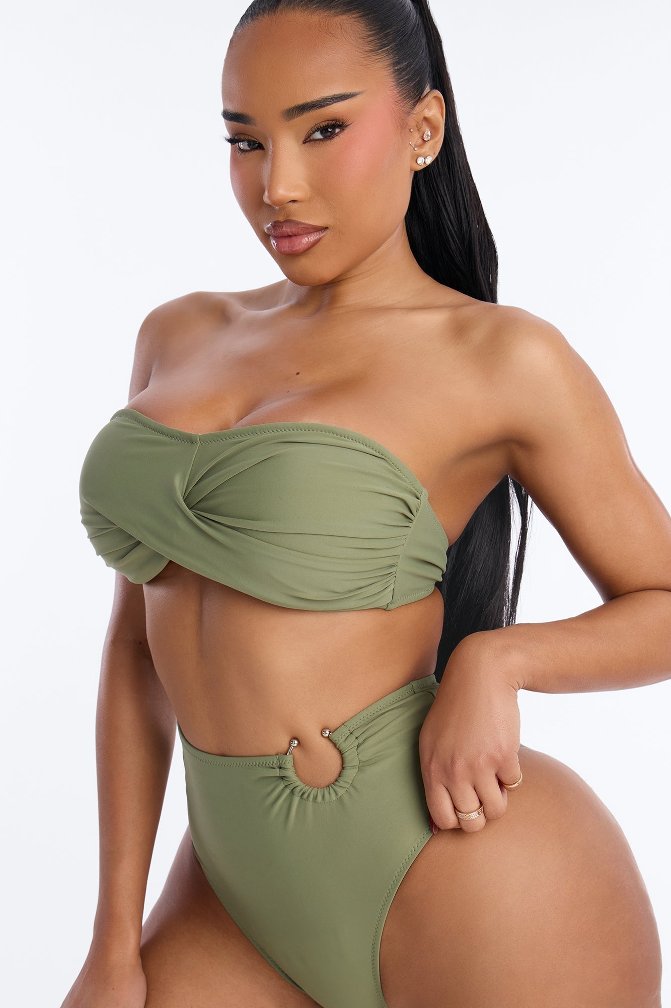 Ocean Trance 2 Piece Bikini Set - Sage Fashion Nova