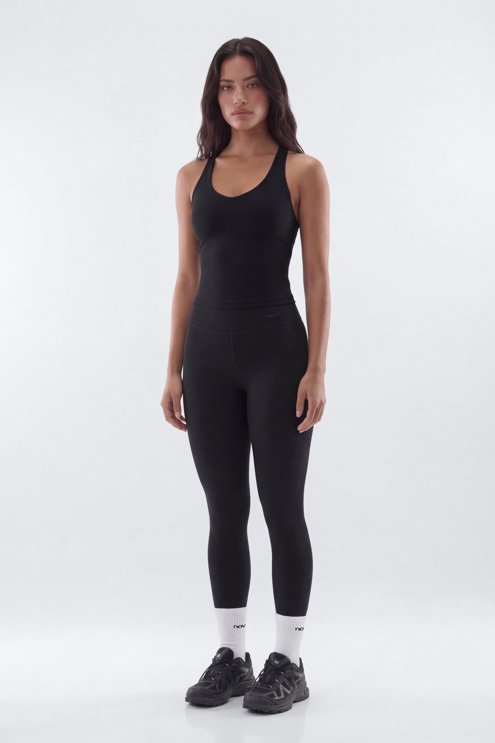 CloudForm™ 25″ Low Rise Legging - Black Fashion Nova