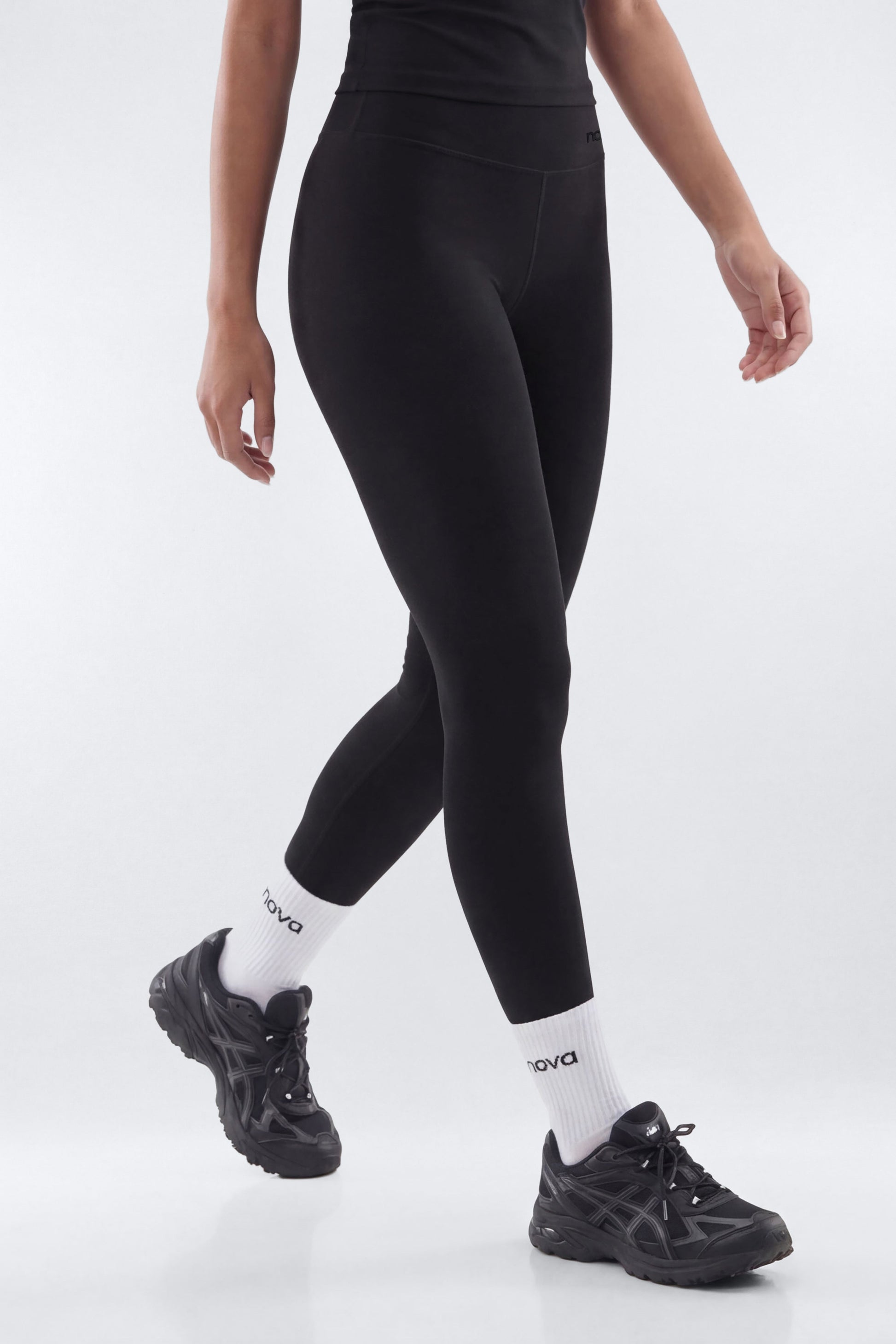 CloudForm™ 25″ Low Rise Legging - Black Fashion Nova