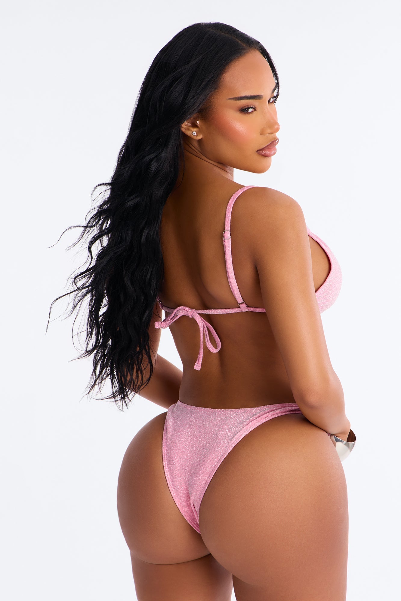 Soleil Swim 2 Piece Bikini Set - Pink Fashion Nova