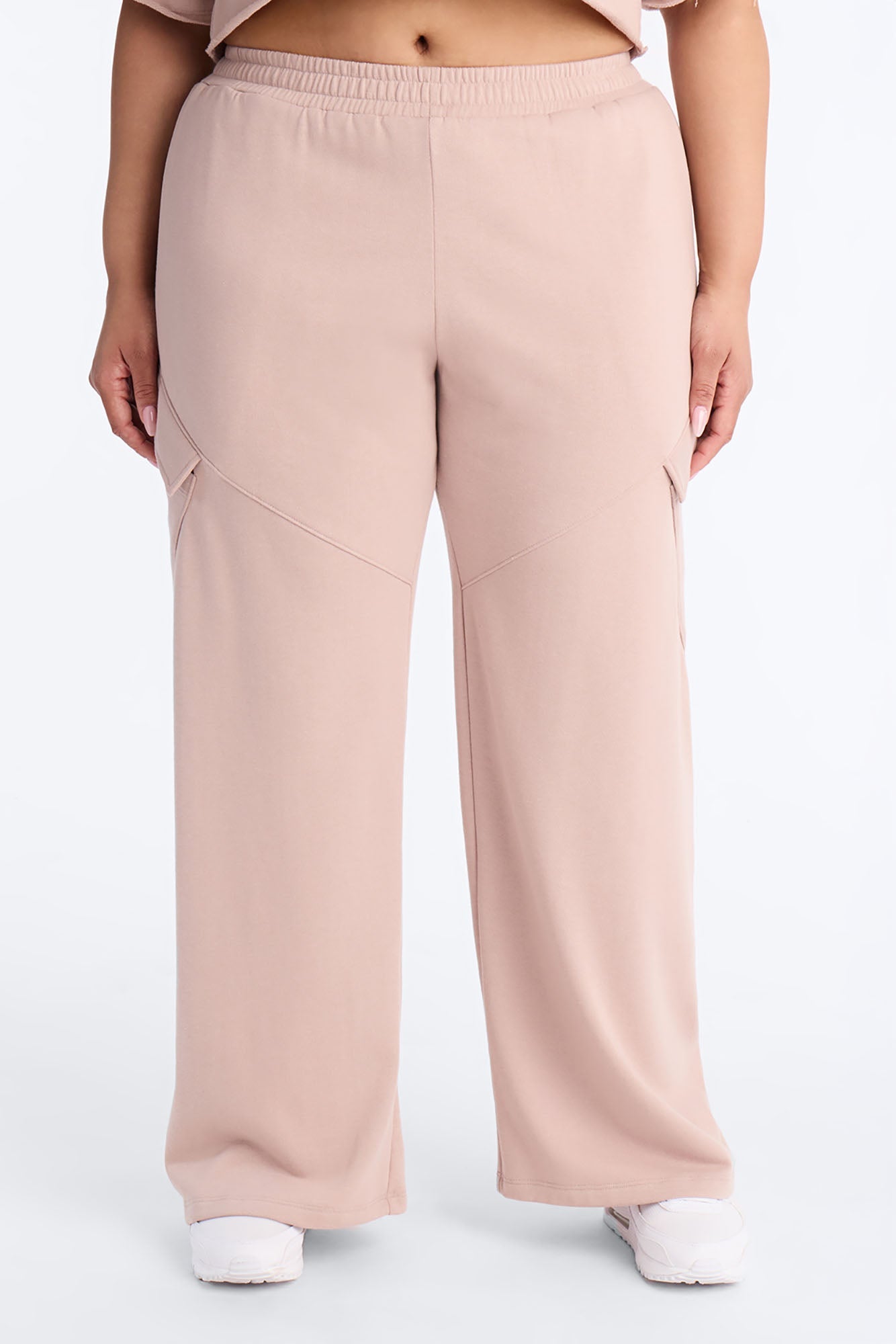 Easy Days French Terry Lounge Pant - Taupe