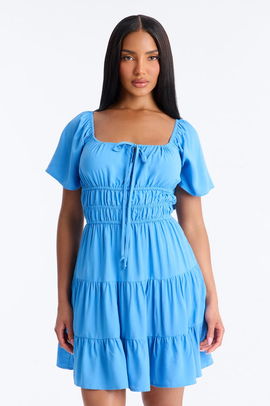 Bloomin Beauty Mini Dress - Royal Fashion Nova