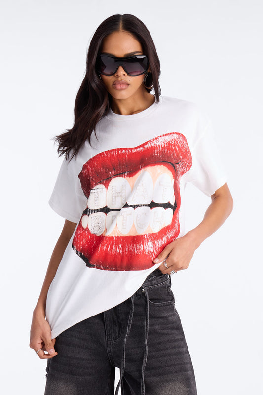 What A Gem Tee - White