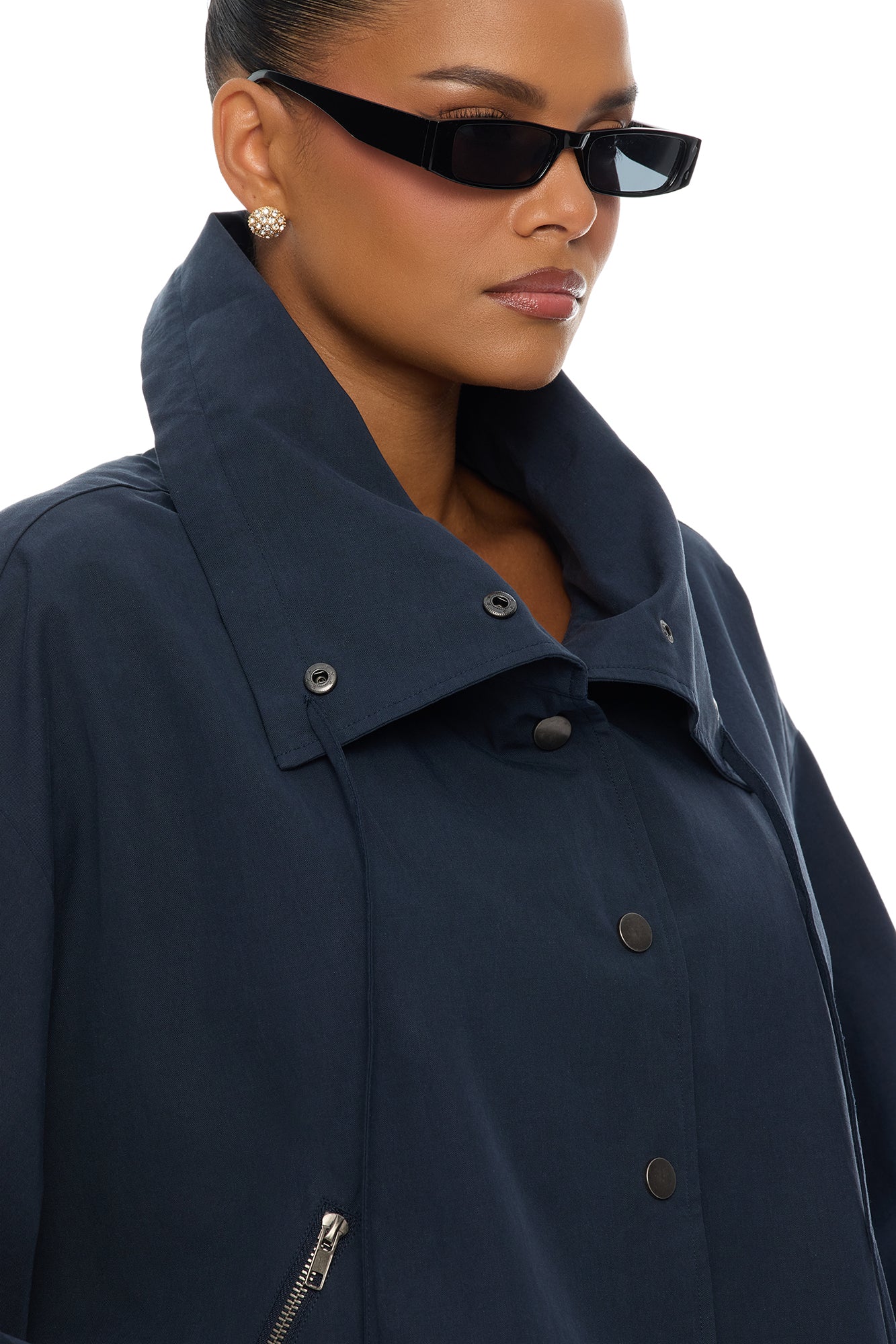 So Effortless Cargo Jacket - Navy