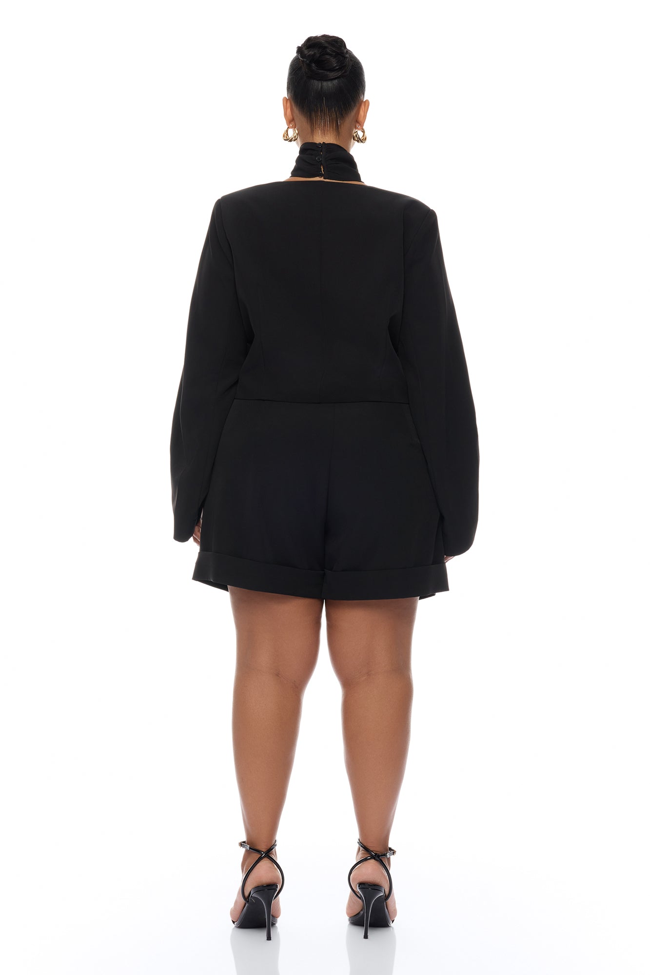 Timeless Touch Braided Jacket - Black
