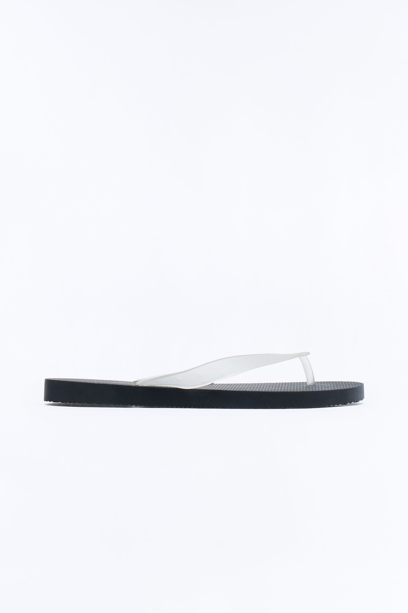 Waves Flip Flops - Clear Fashion Nova