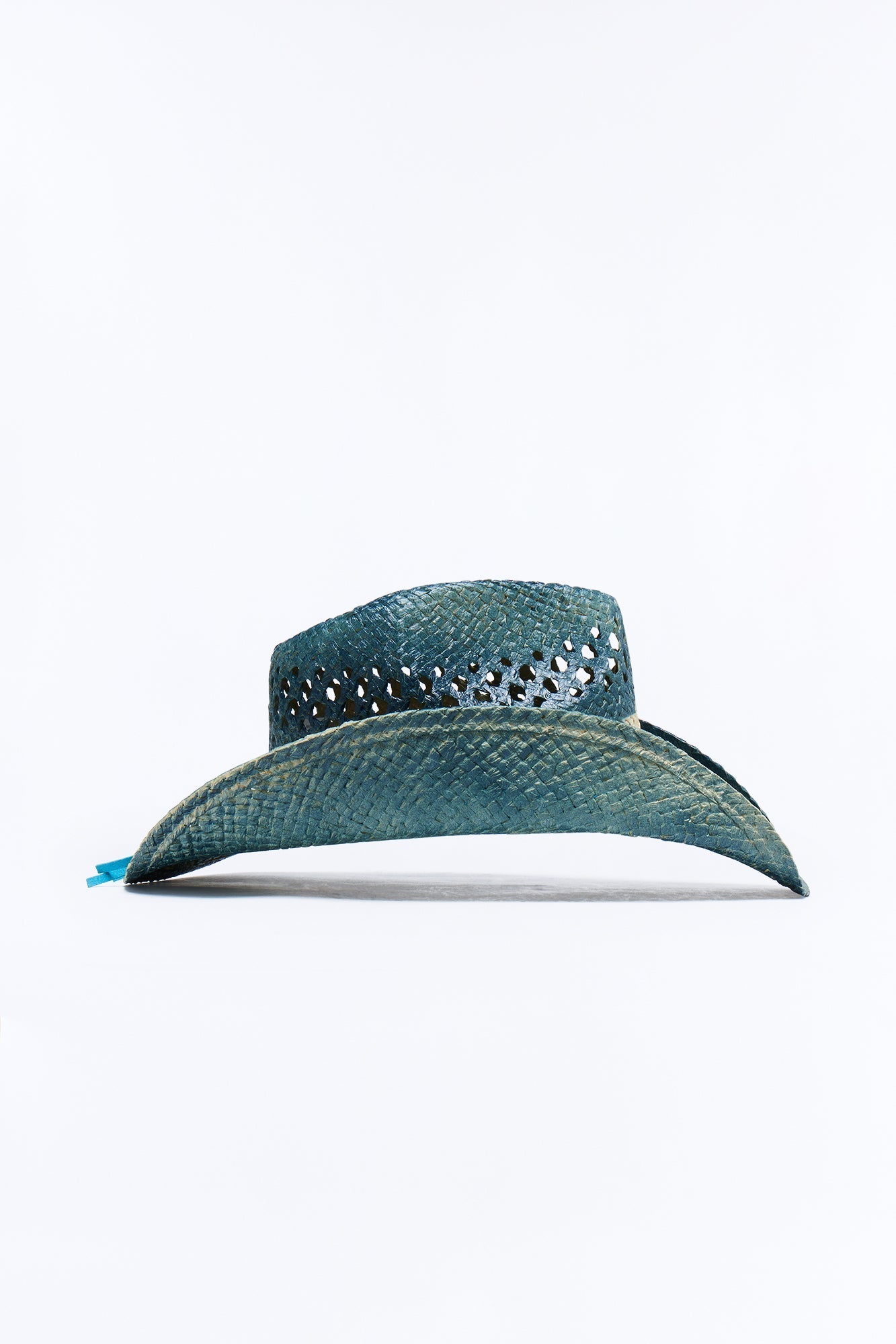 Star Of The Rodeo Straw Cowboy Hat - Blue Fashion Nova