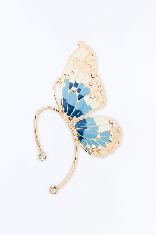 Monarch Fairy Ear Cuff - Blue/combo