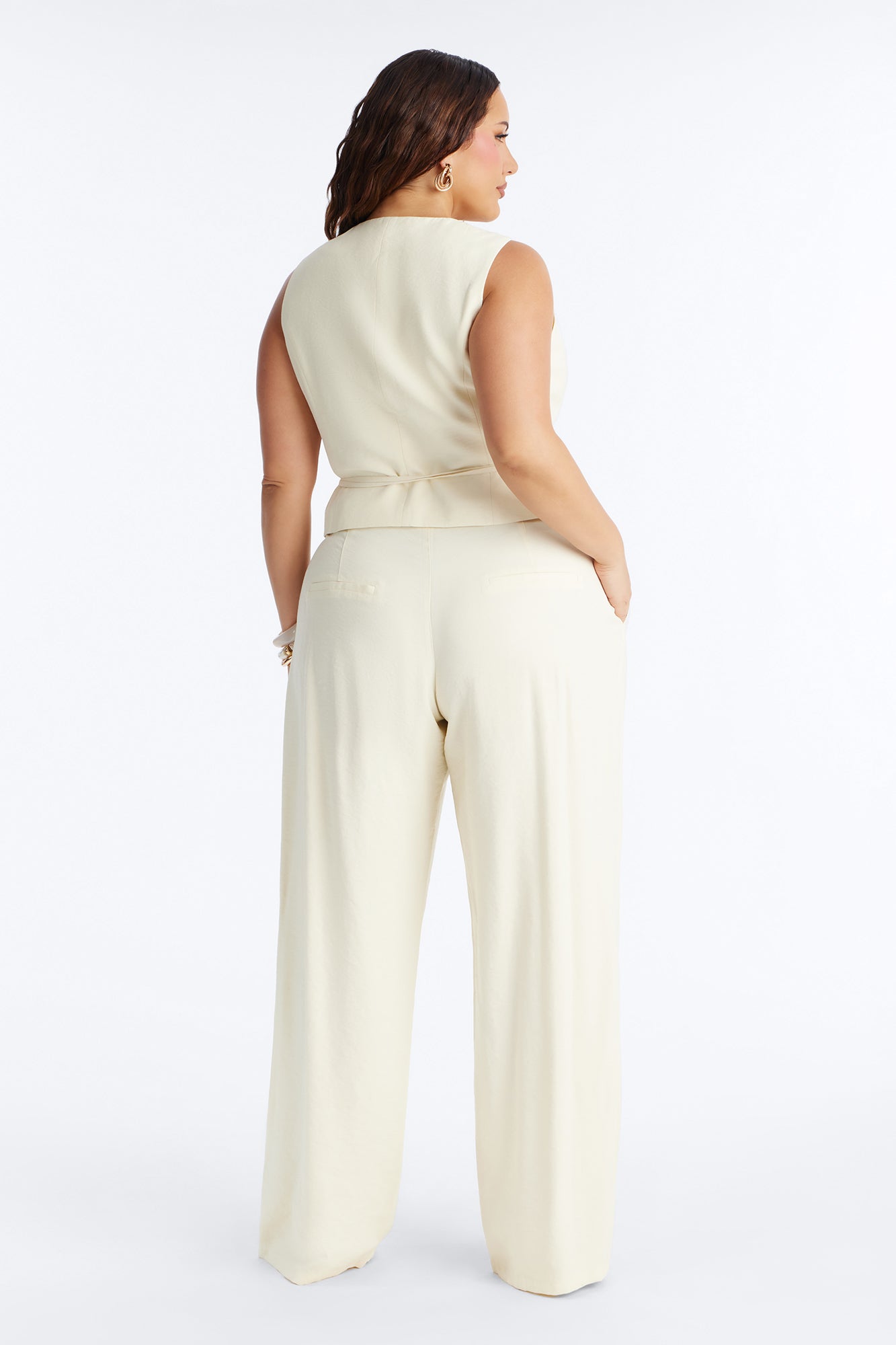 Minimal Moment Pant Set - Yellow