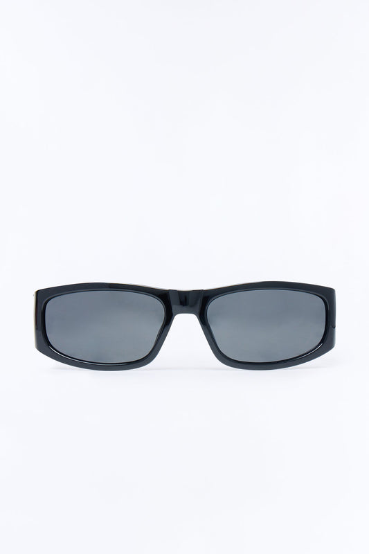 She Is In Control Sunglasses - Black