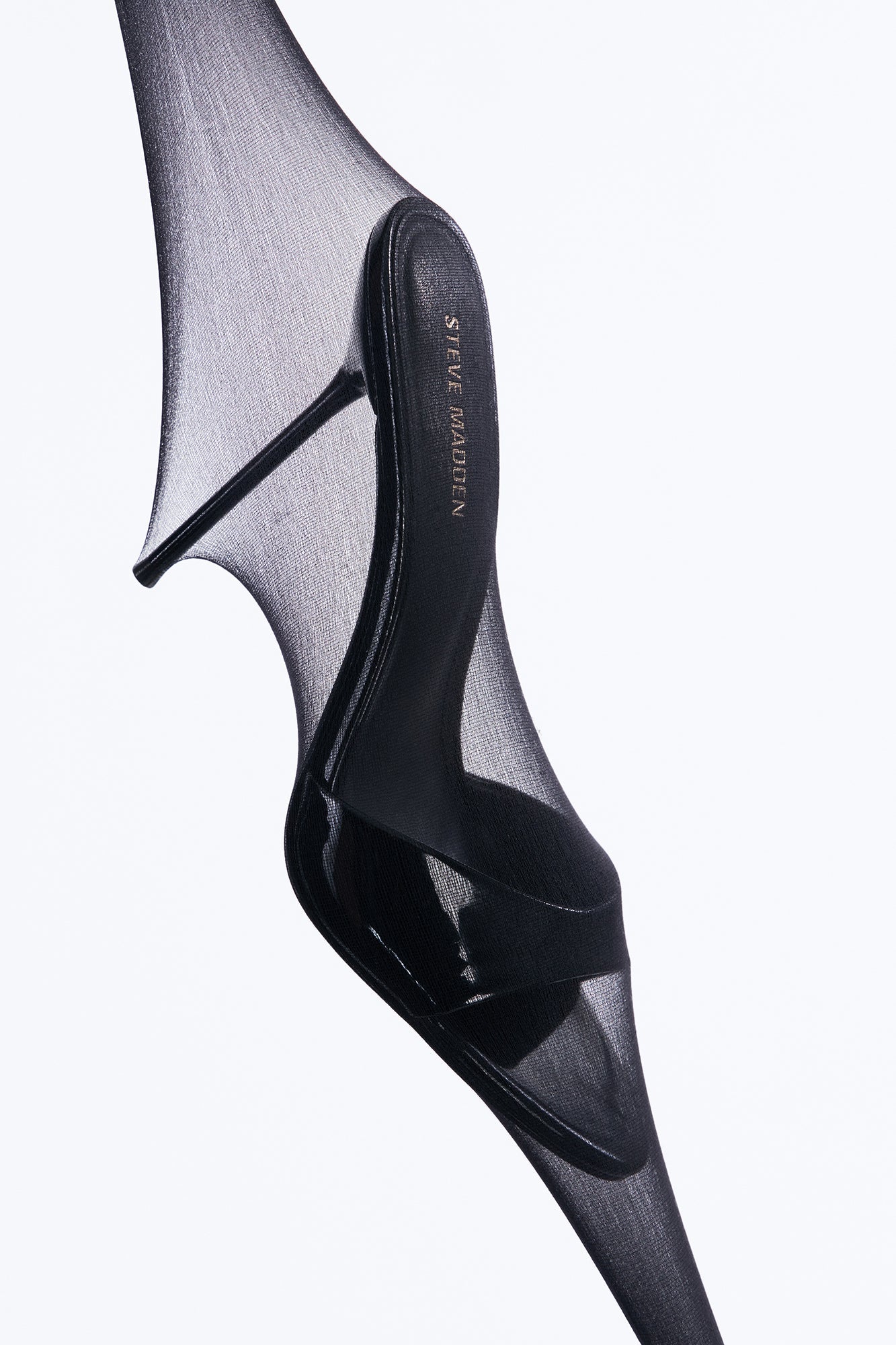 Steve Madden Davina Patent Stiletto Heels - Black
