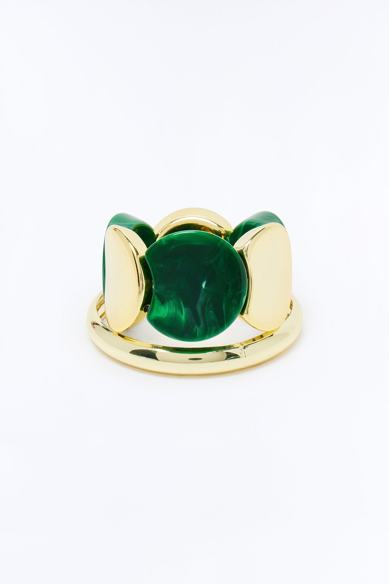 Marmalade 2 Piece Bracelet Set - Gold/Green