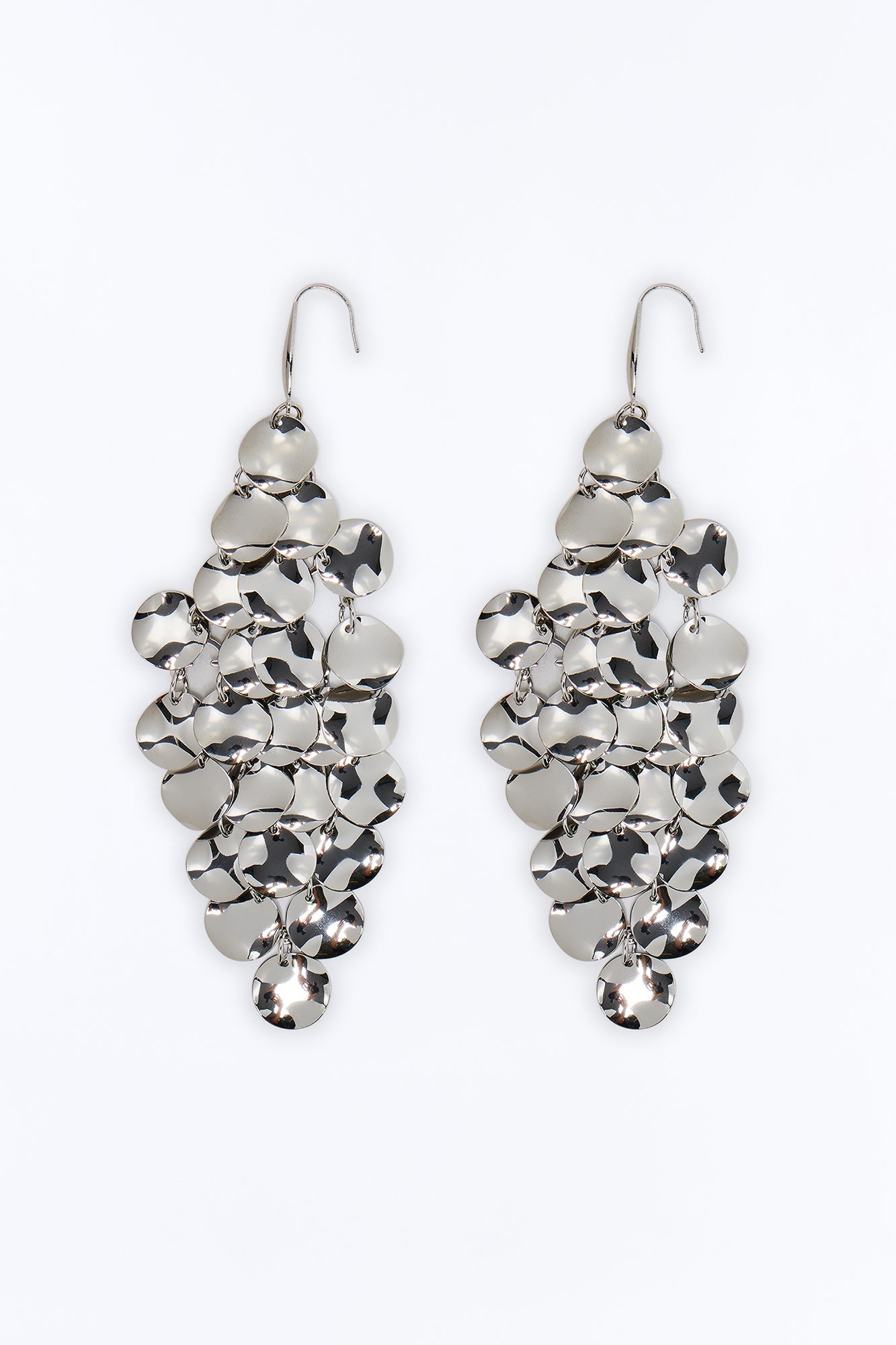 Shake It Drop Earrings - Silver
