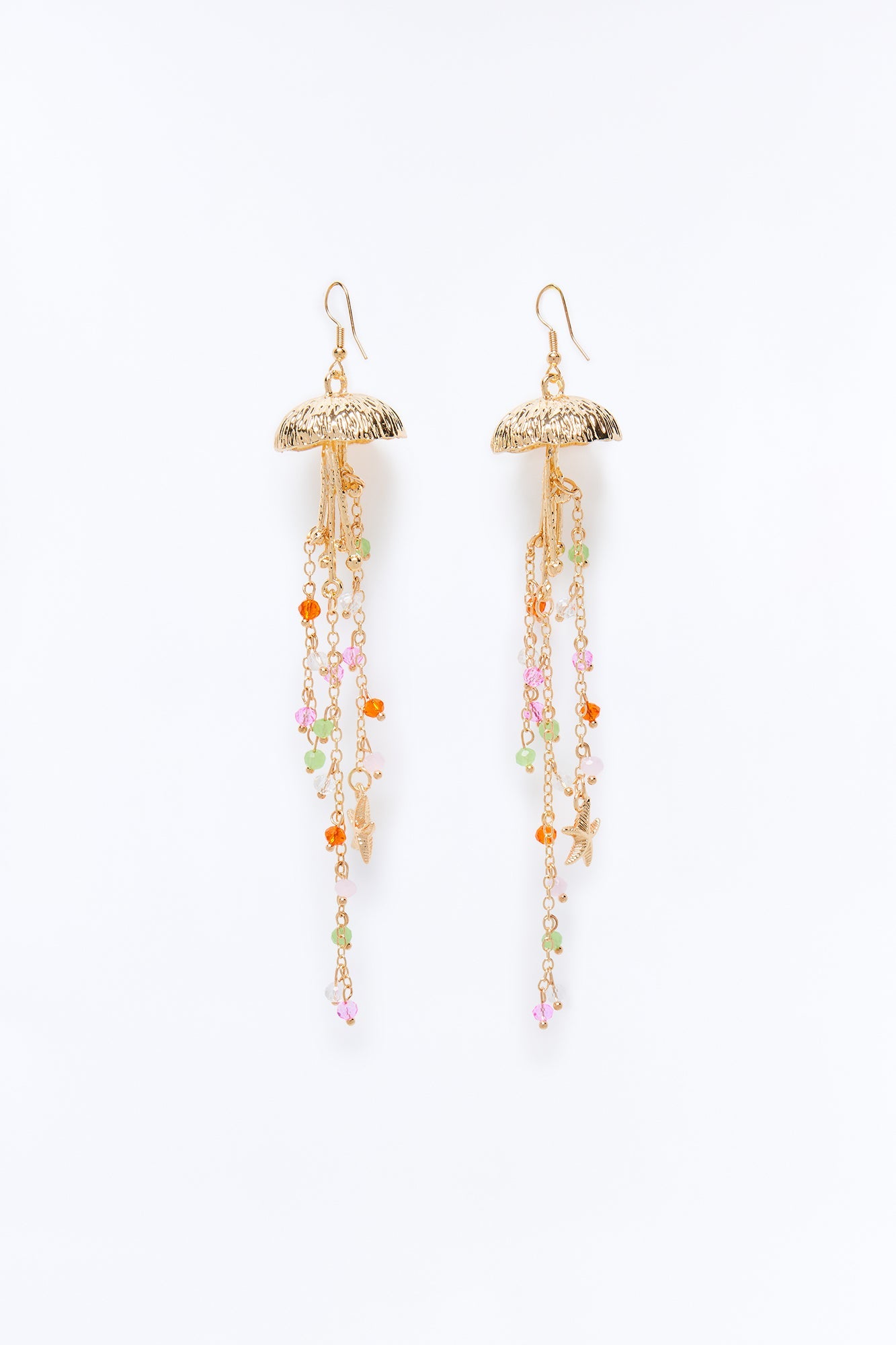 Don't Be Jelly Hardware Drop Earrings - Gold/combo