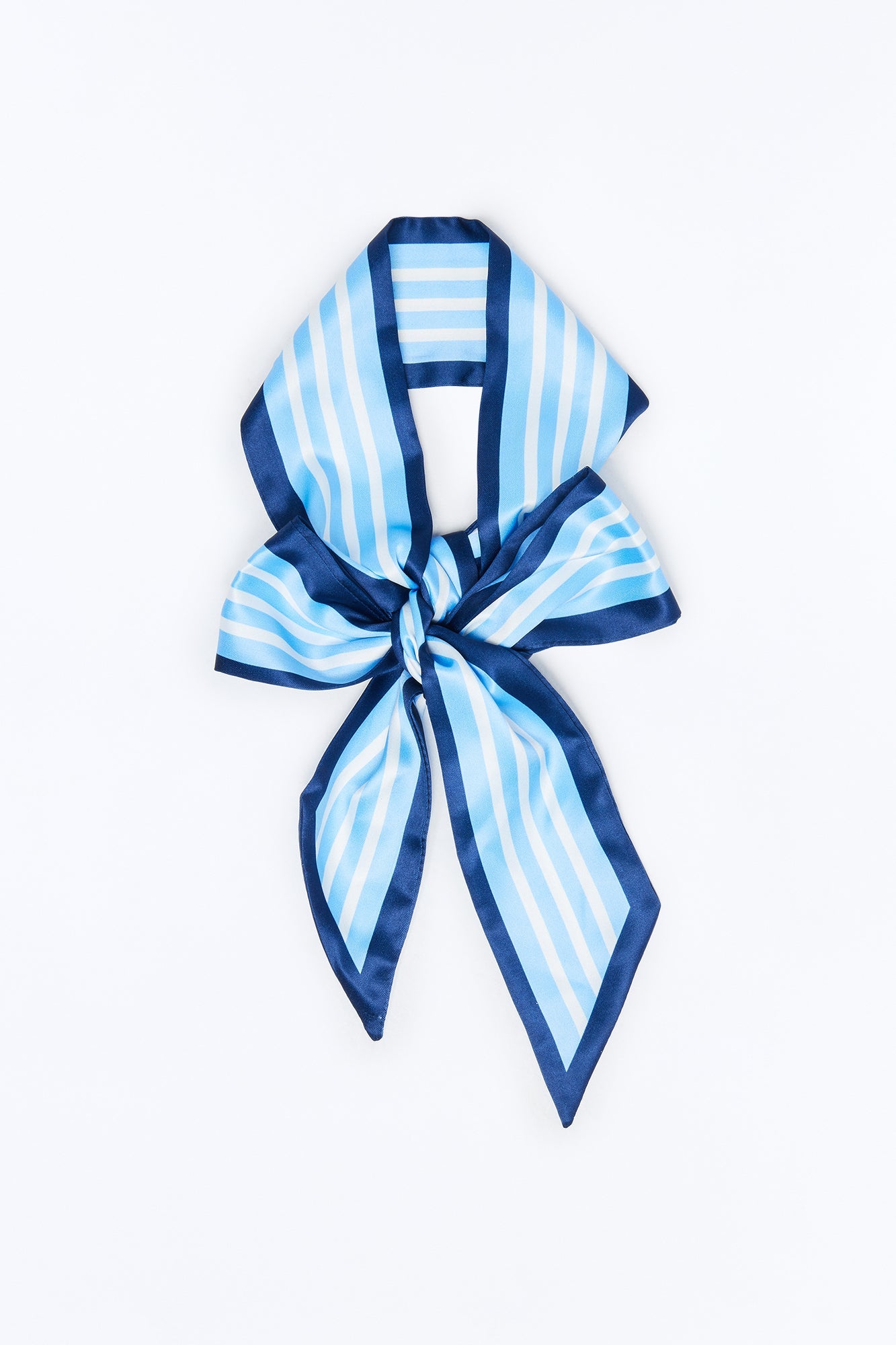 The Slim Edit Neck Tie - Blue/combo