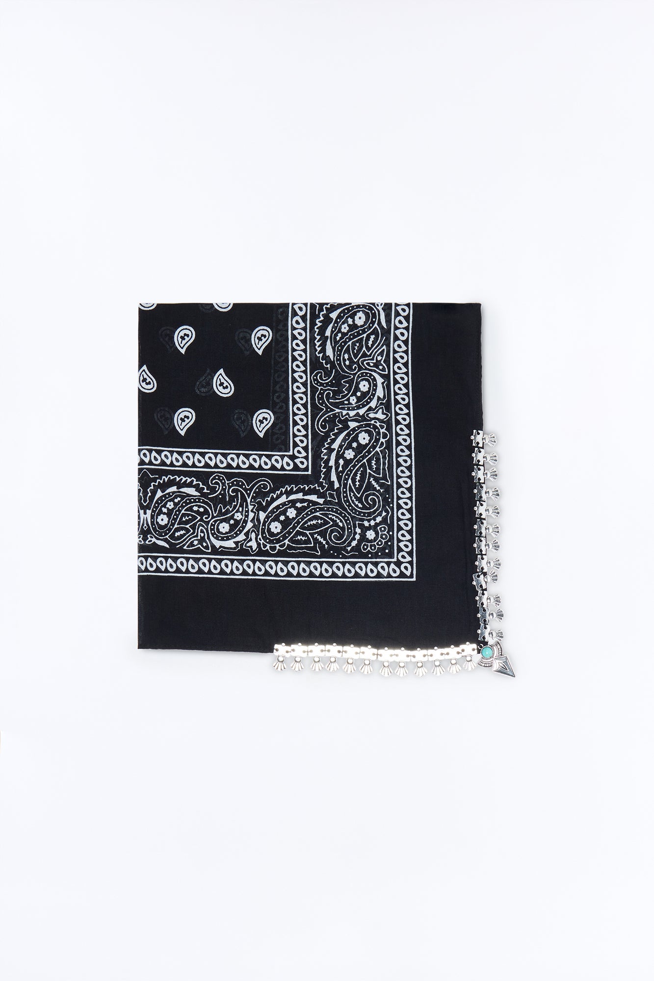 The Western Edge Bandana - Black/White