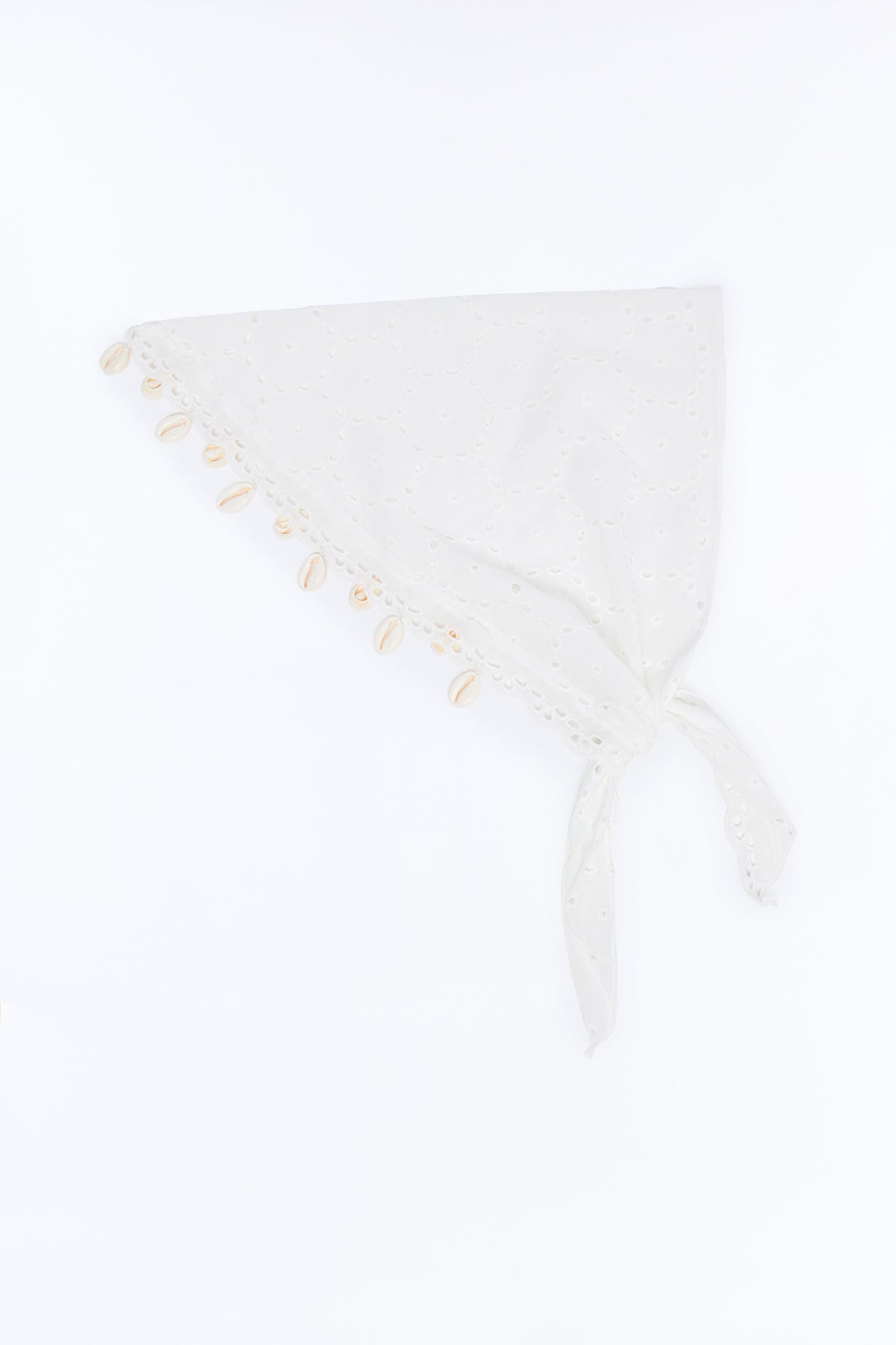 Shell We Dance Head Wrap - White