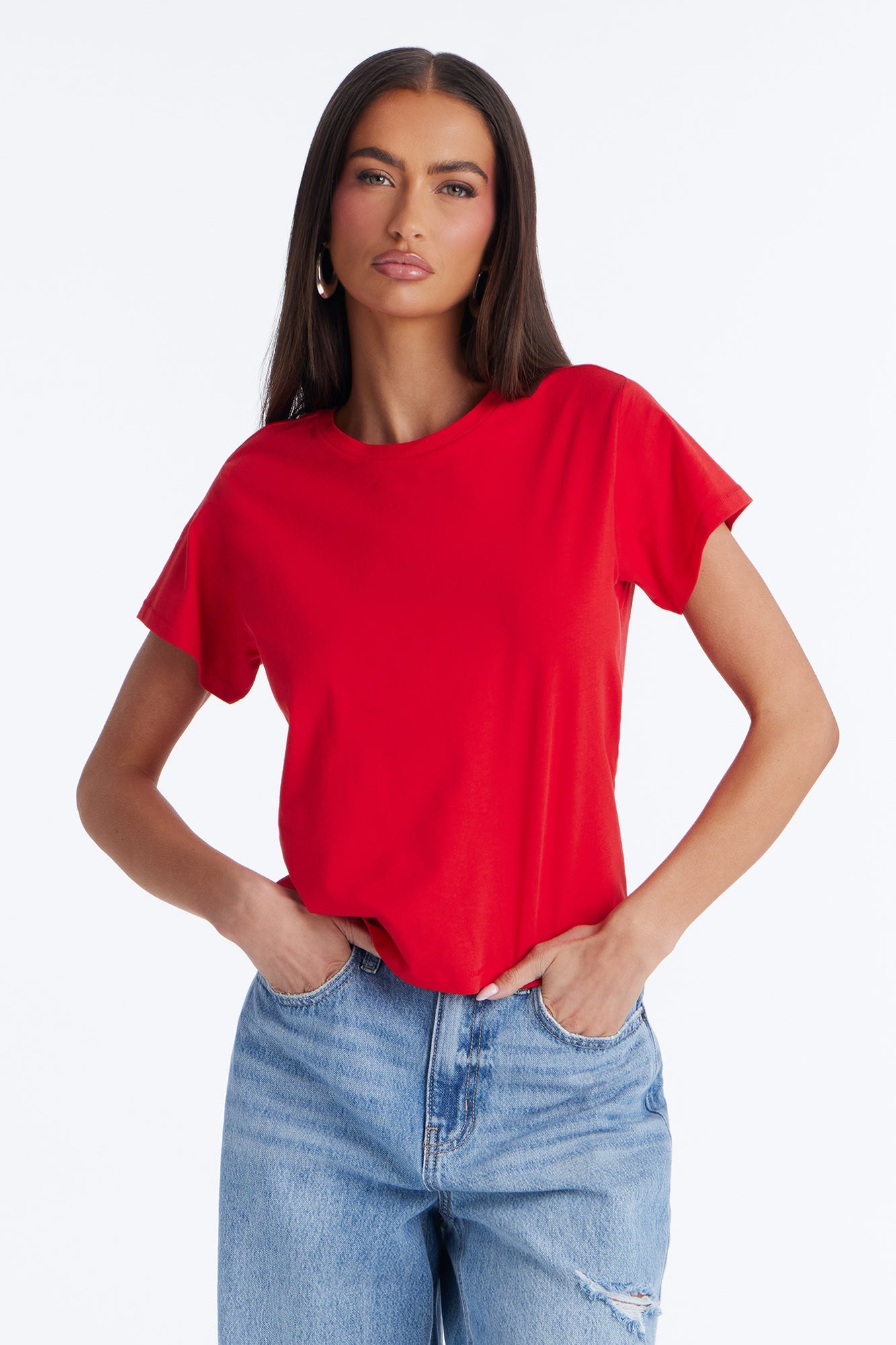 Most Essential Baby Tee - Red