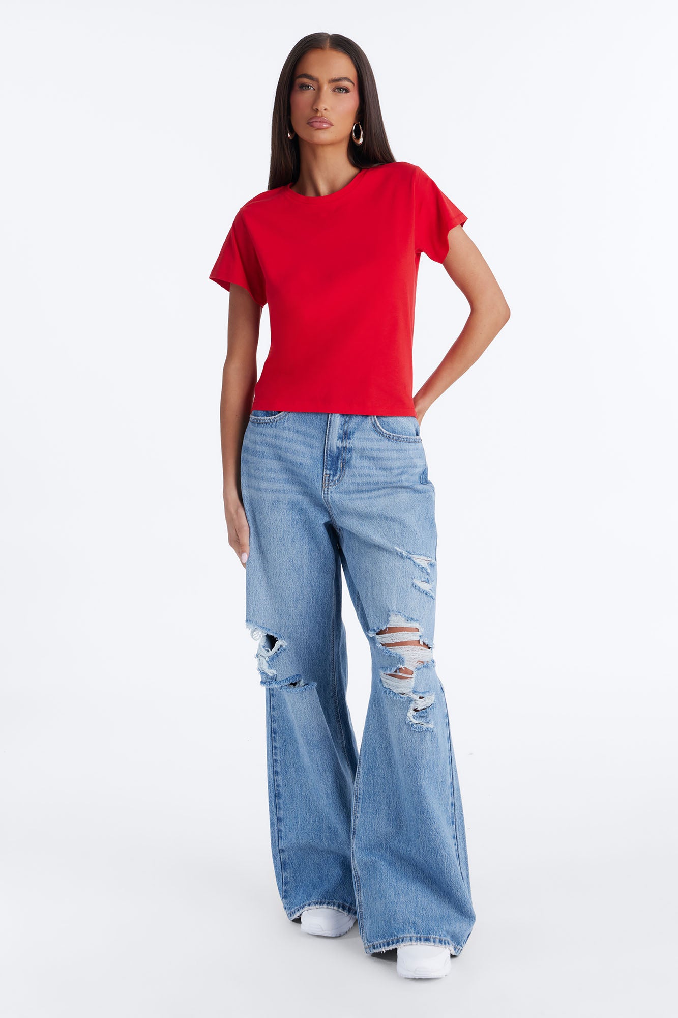 Most Essential Baby Tee - Red