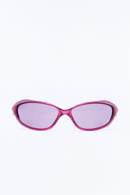 Heat Waves Sunglasses - Purple