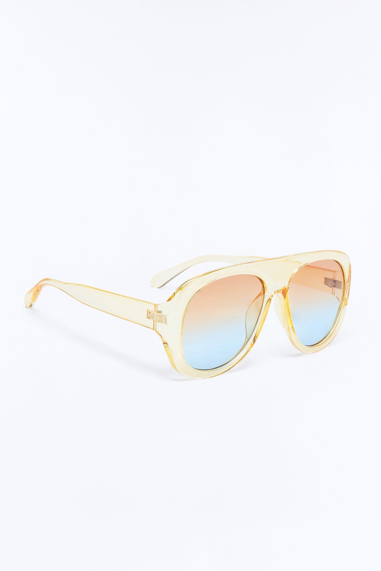 Glossy Gaze Sunglasses - Yellow/combo