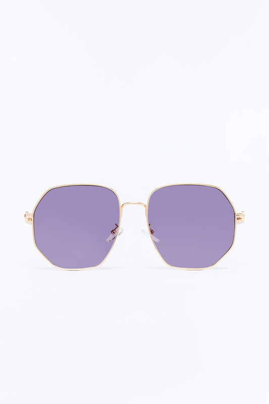 Lazy Days Sunglasses - Grey/Gold