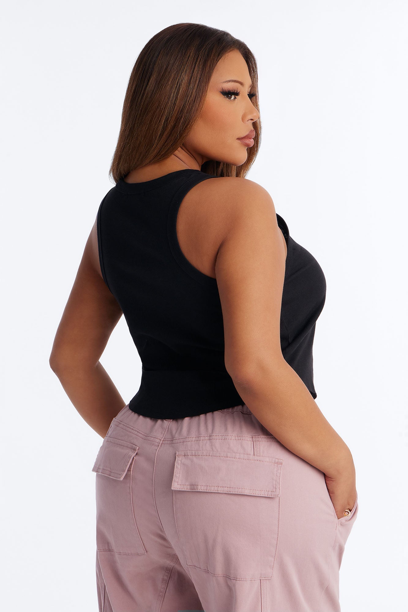 Wifey Material Tank Top - Black