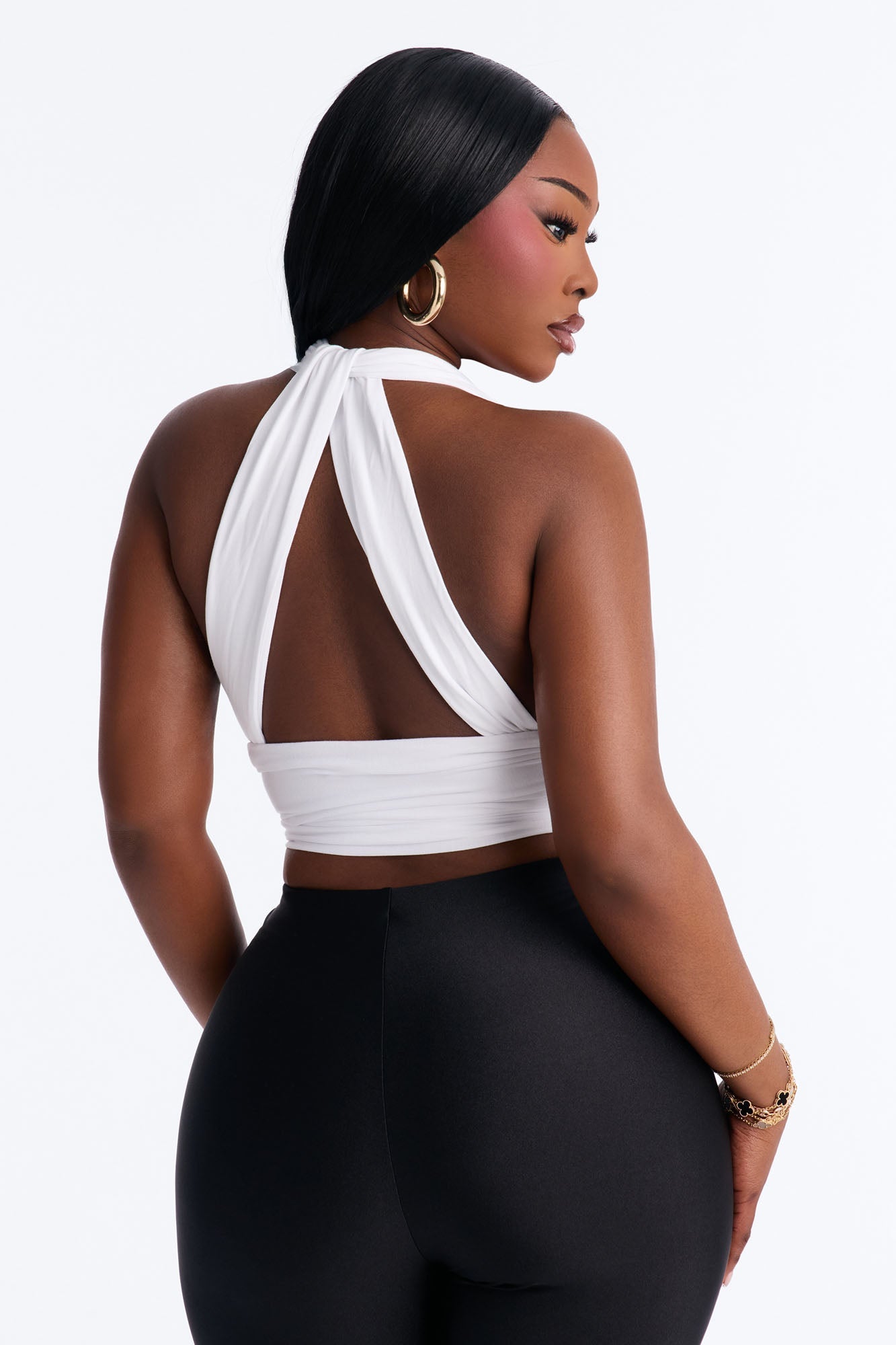 Side Attraction One Shoulder Ruched Top - White Fashion Nova