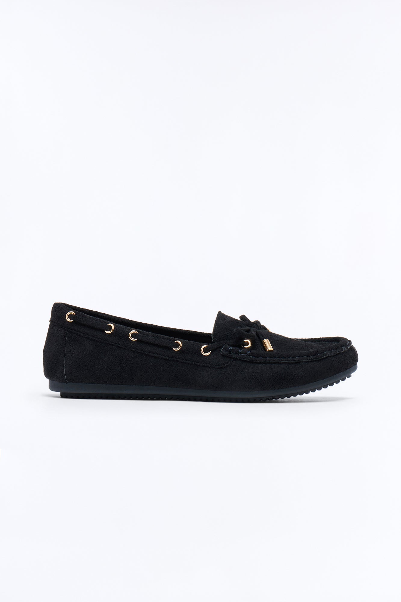 Madeline Slip On Loafers - Black